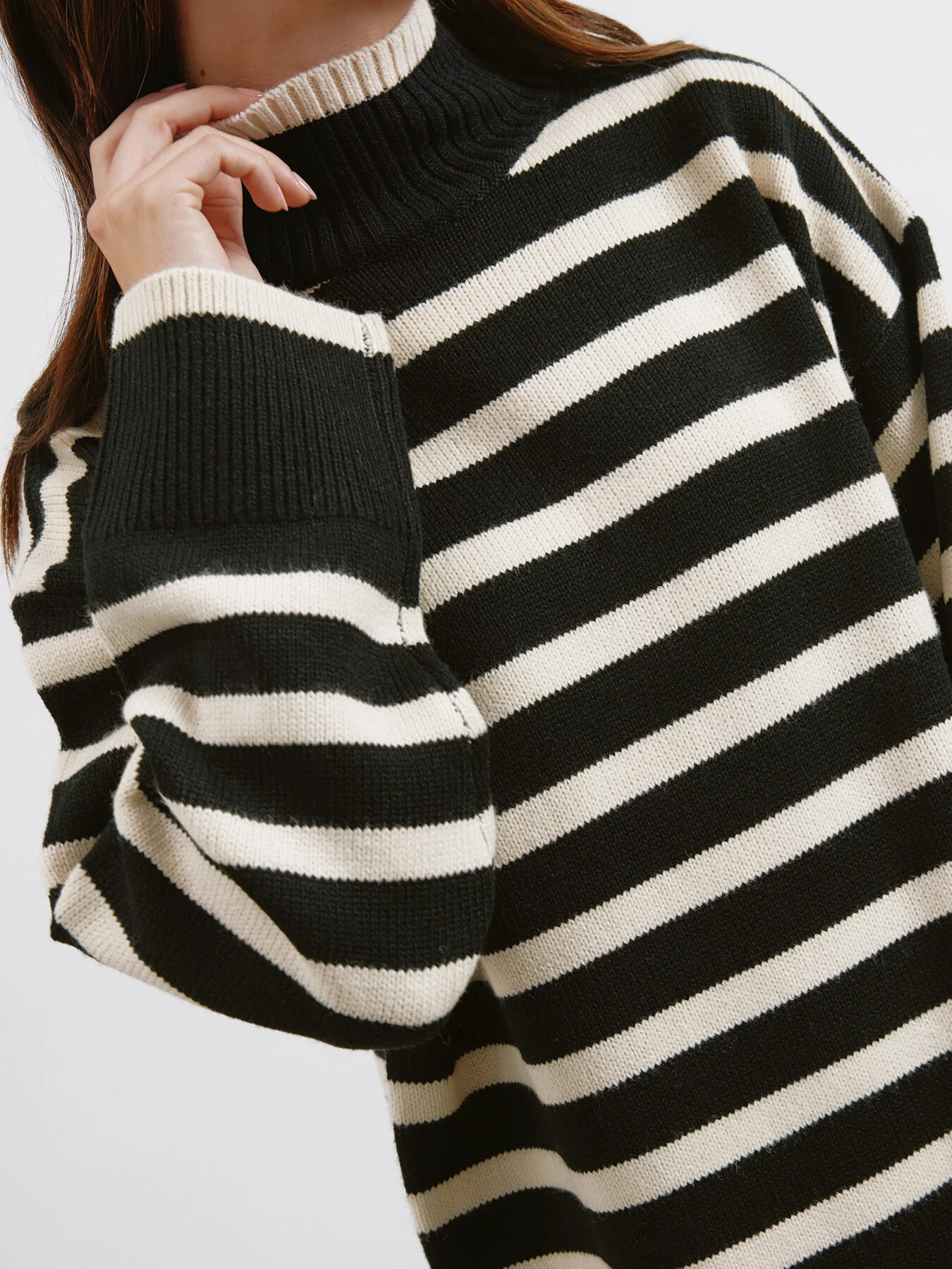 Stripe Turtle Neck - Image 4
