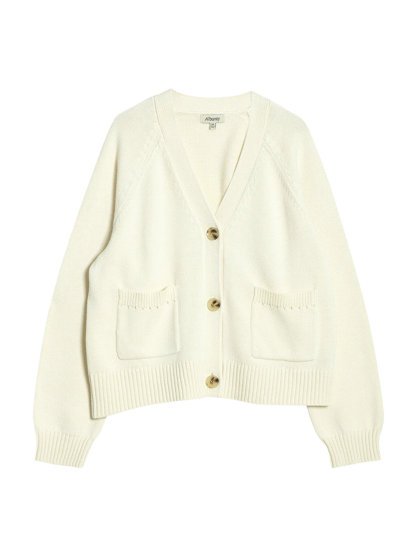 Relaxed V Neck Cardigan