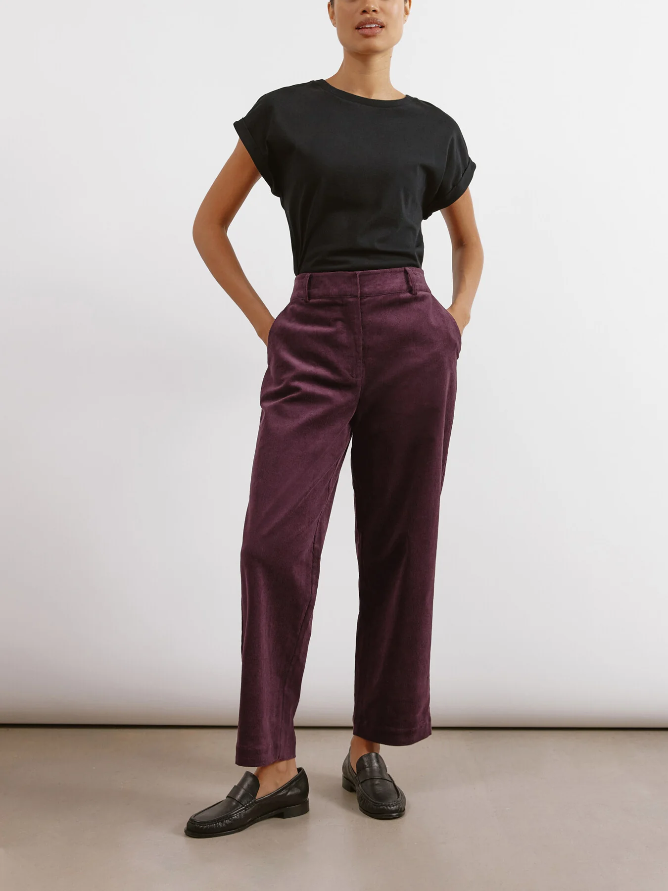 Cord Relaxed Trouser - Image 2