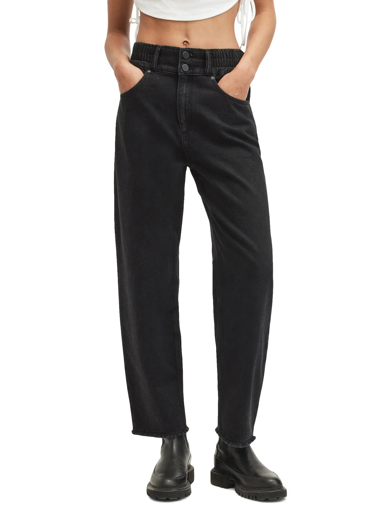 Hailey Fray Jeans - Image 2