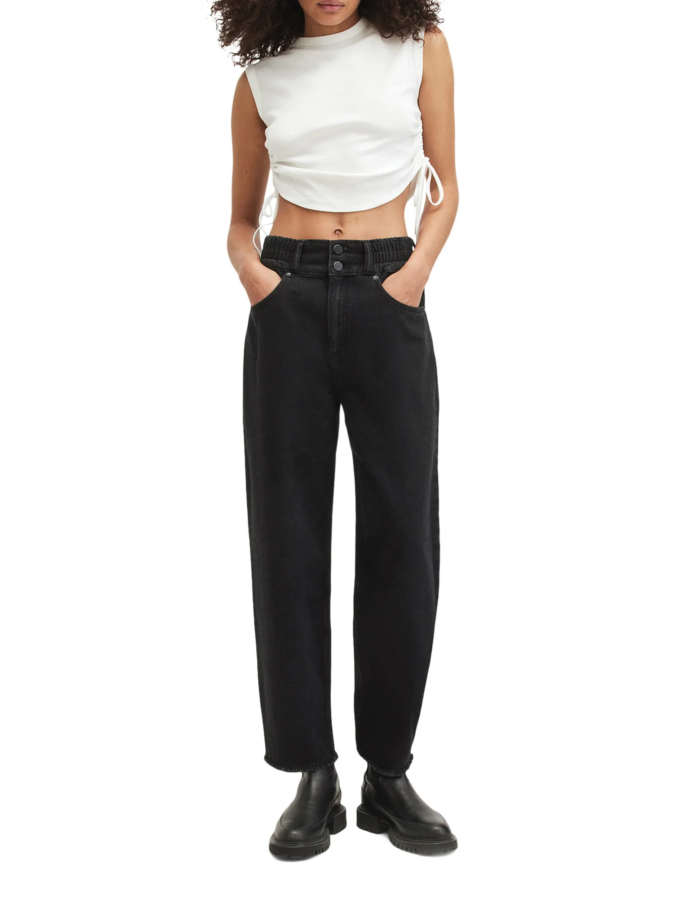 Hailey Fray Jeans - Image 6