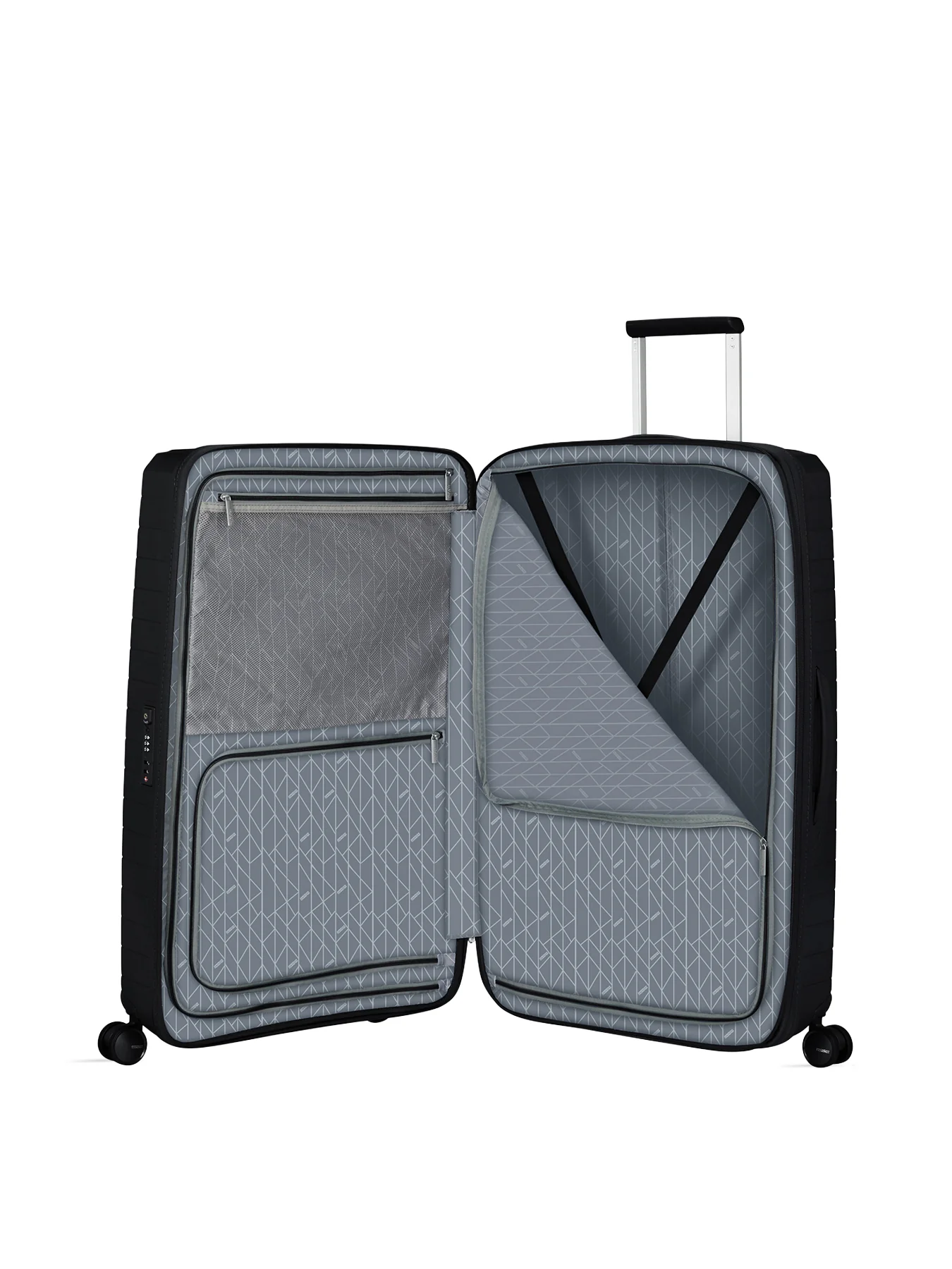 Large Spinner Suitcase Flash Black - Image 2