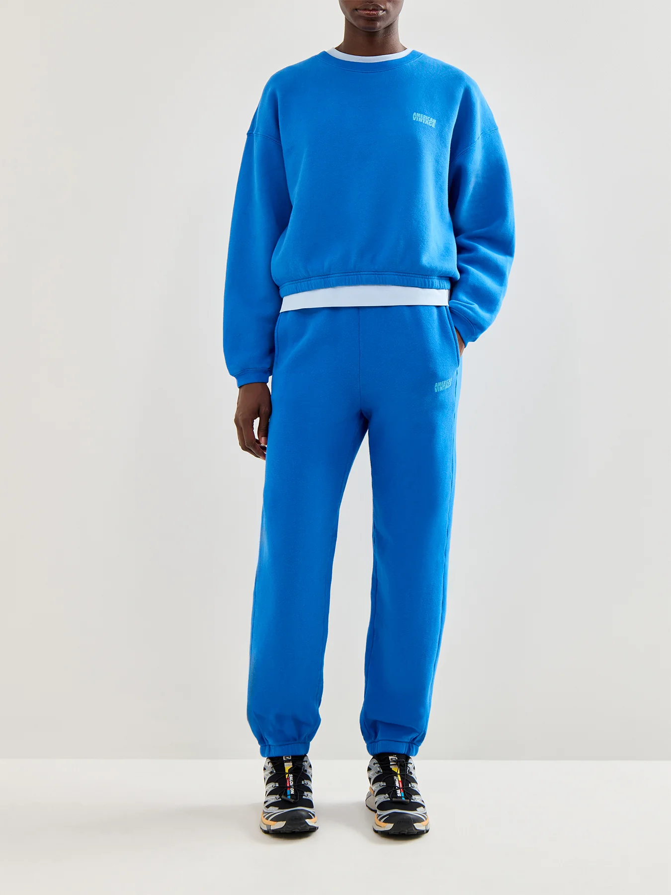 Izubird Cotton Joggers Blue - Image 2