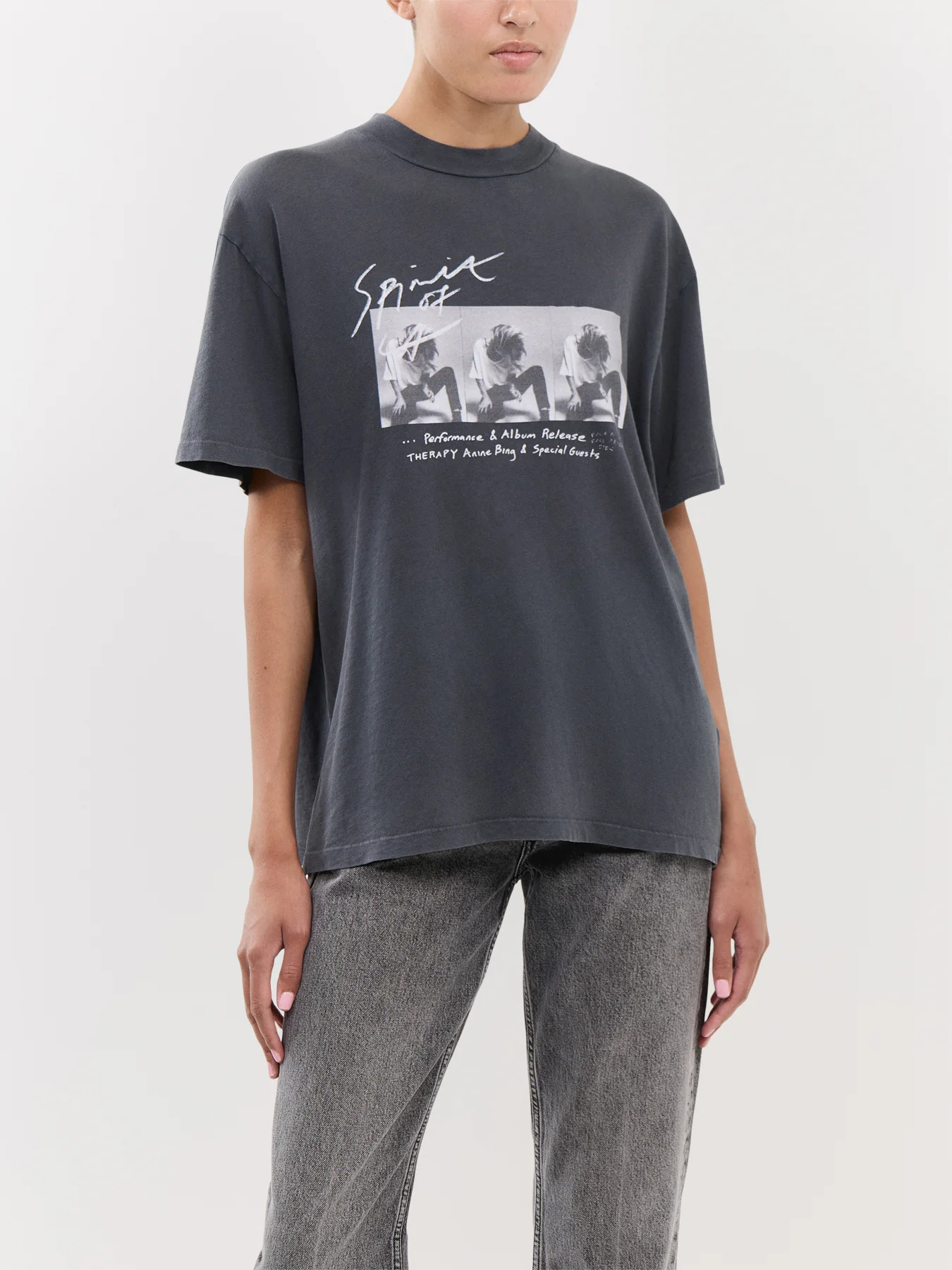 Ashton Tee Concert  Washed Black - Image 4