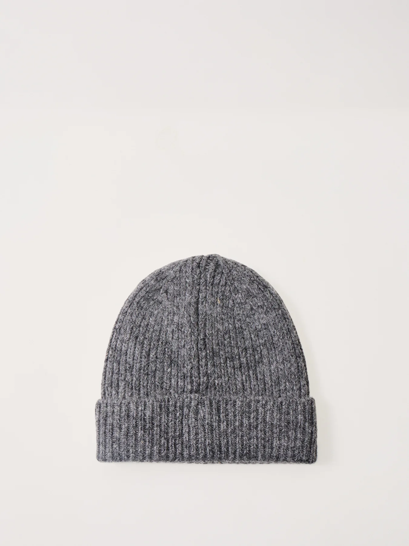 Elia Beanie - Heather Charcoal Grey Melange - Image 2