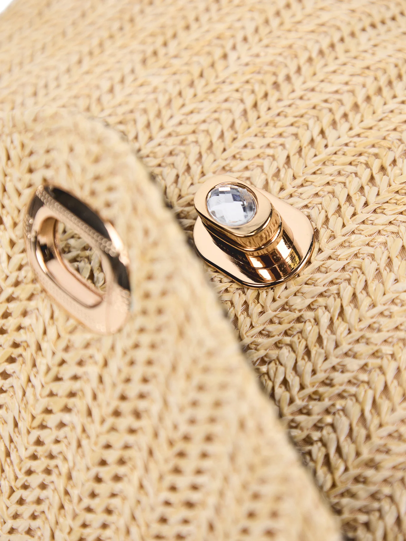 Raffia Clutch Bag - Image 5