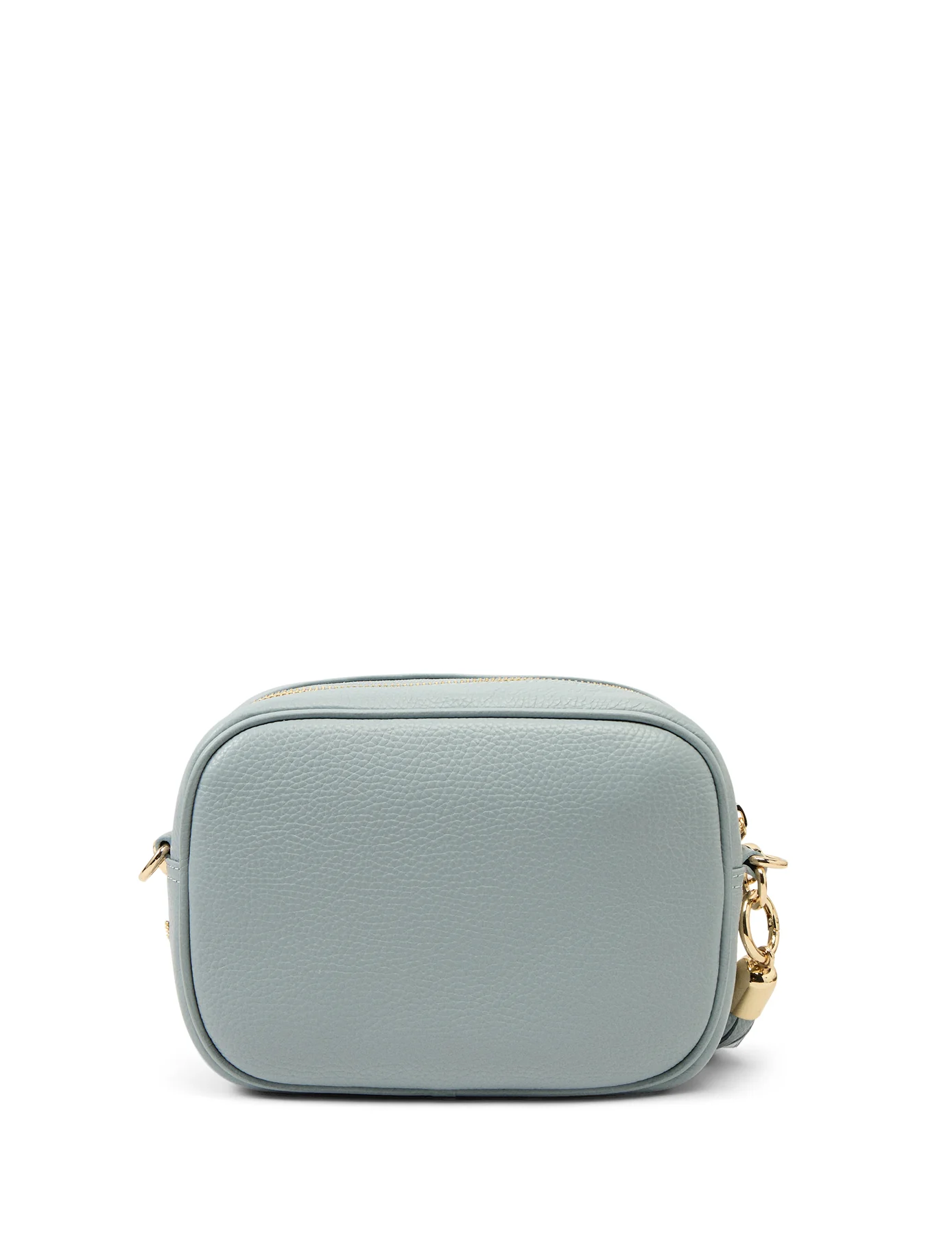 The Tassel Pale Blue Leather Crossbody Bag - Image 2