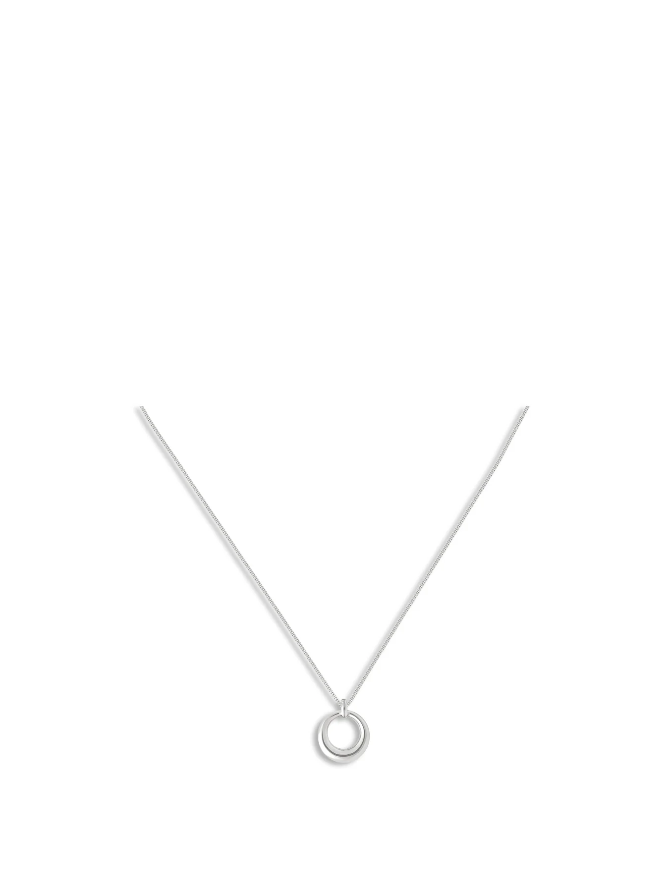 Bold Halo Pendant Necklace