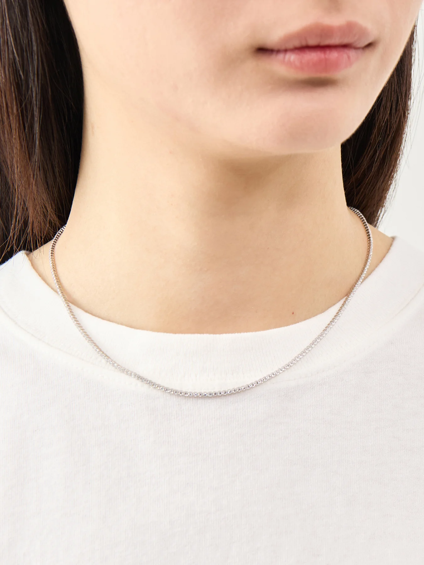 Tennis Chain Necklace - Image 2