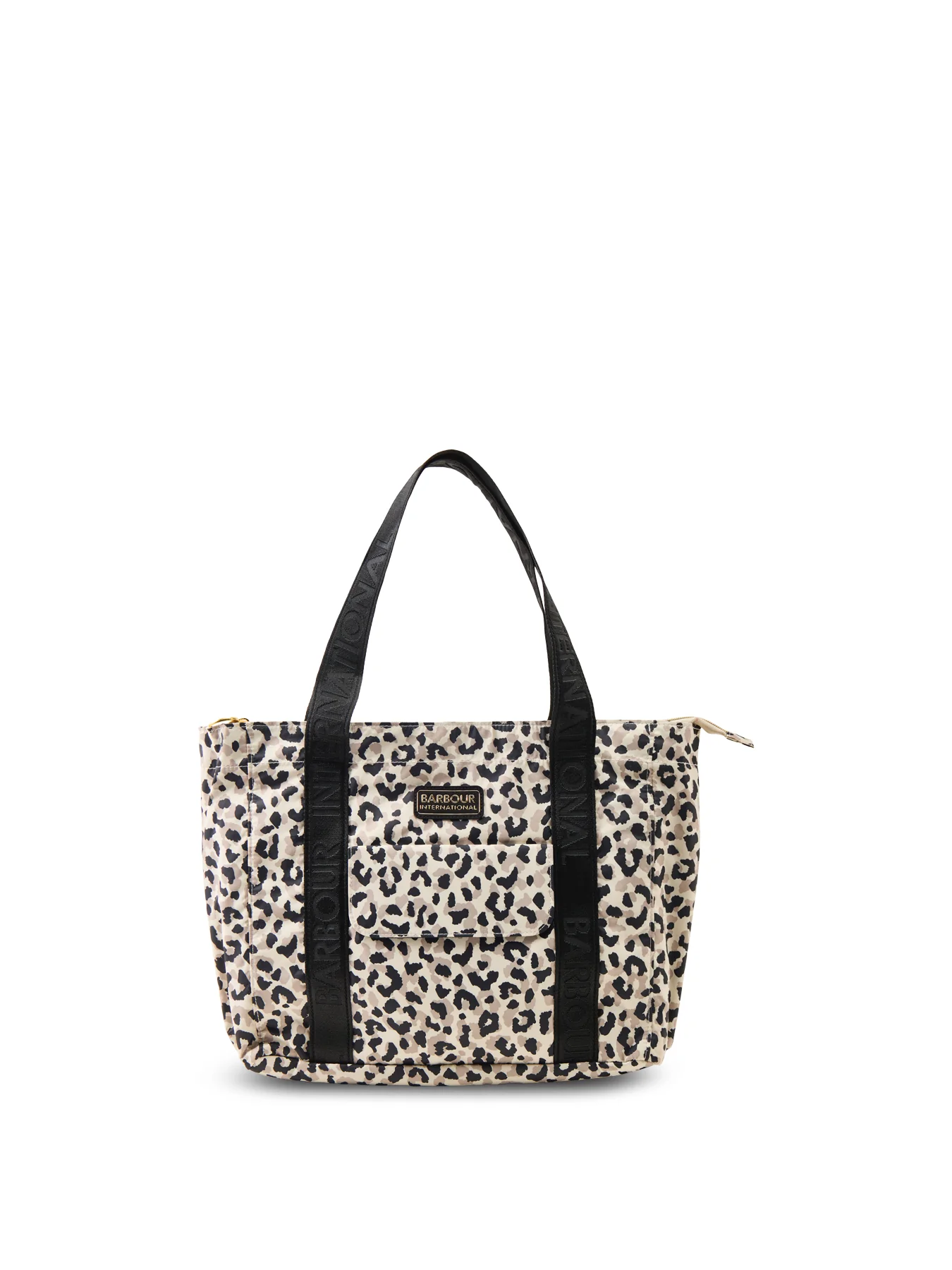 Boulevard Leopard Print Canvas Tote Bag Multi