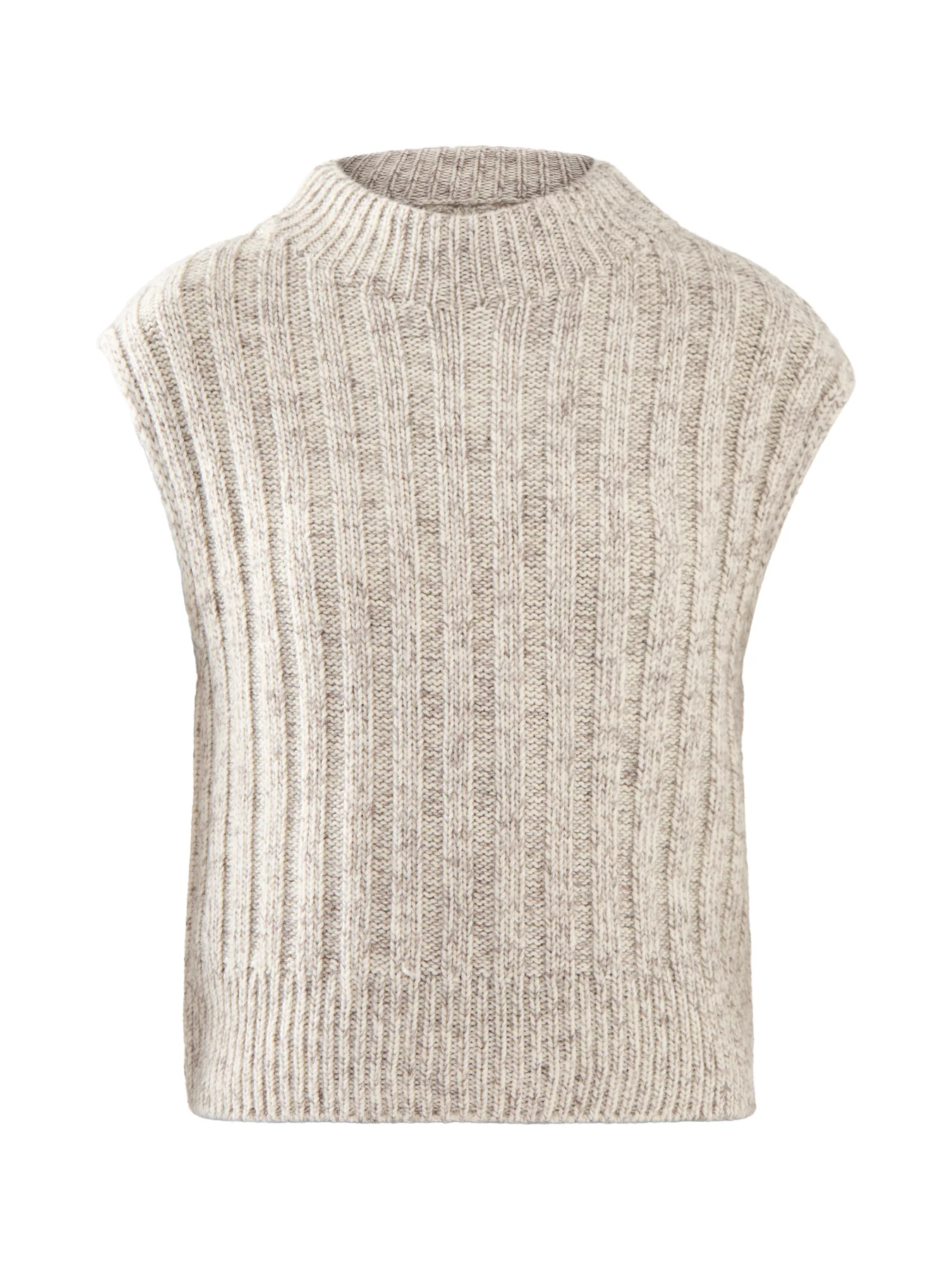 Barbour Anastasia Knitted Vest Oat