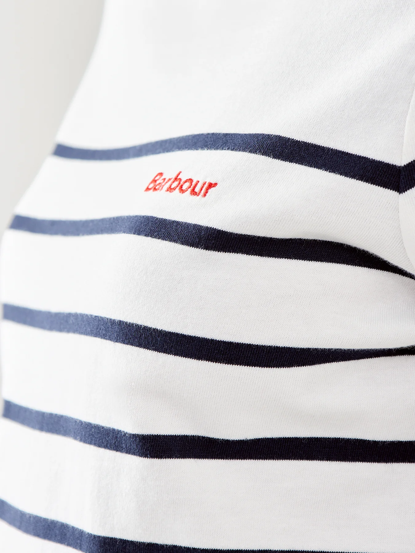 Barbour Bradley Top Cloud Strpe - Image 3