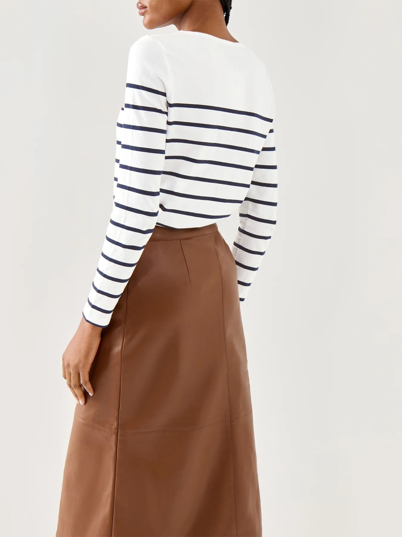 Barbour Bradley Top Cloud Strpe - Image 5