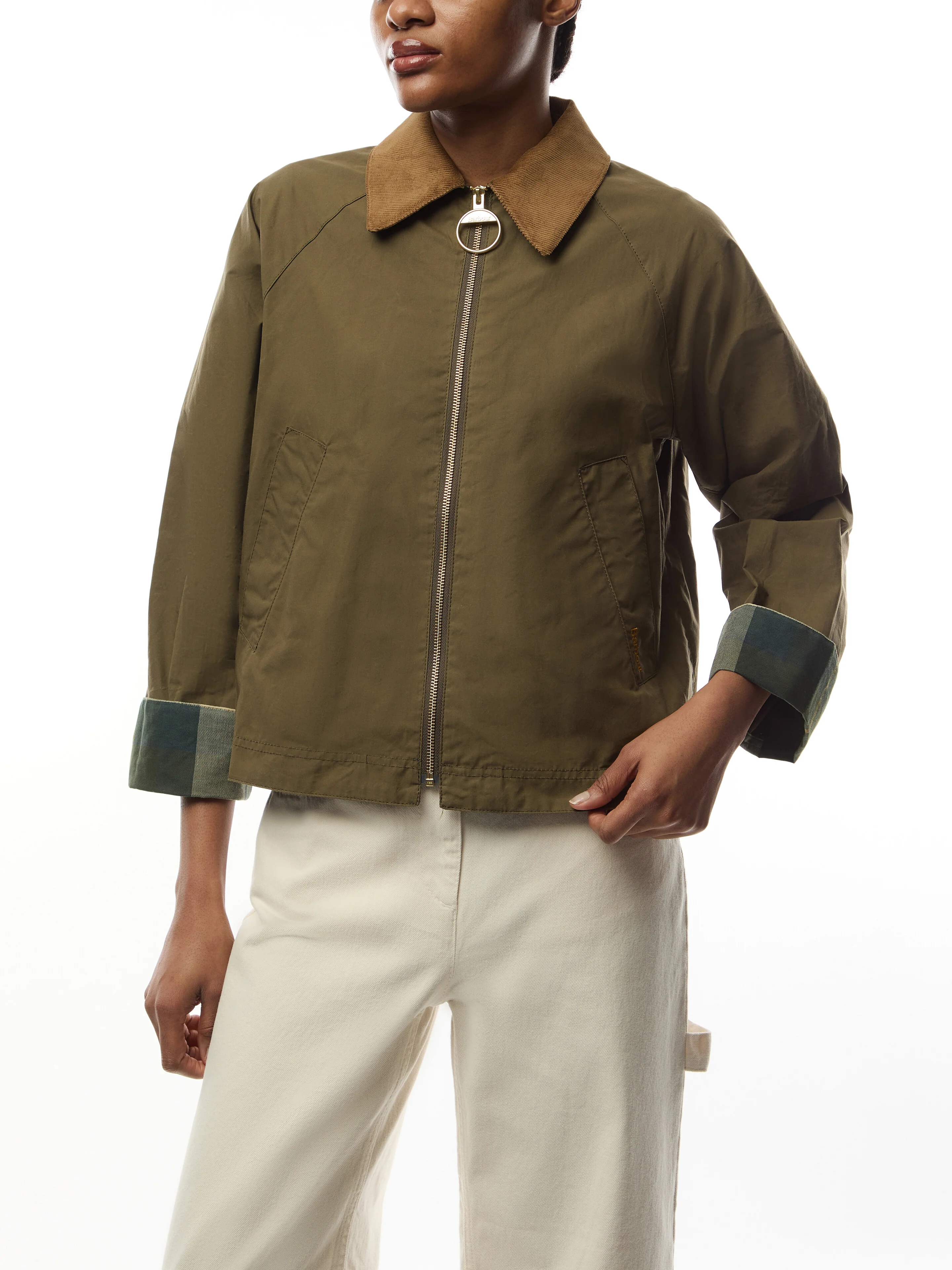 Womens Barbour Catlin Showerproof Jacket - Image 4