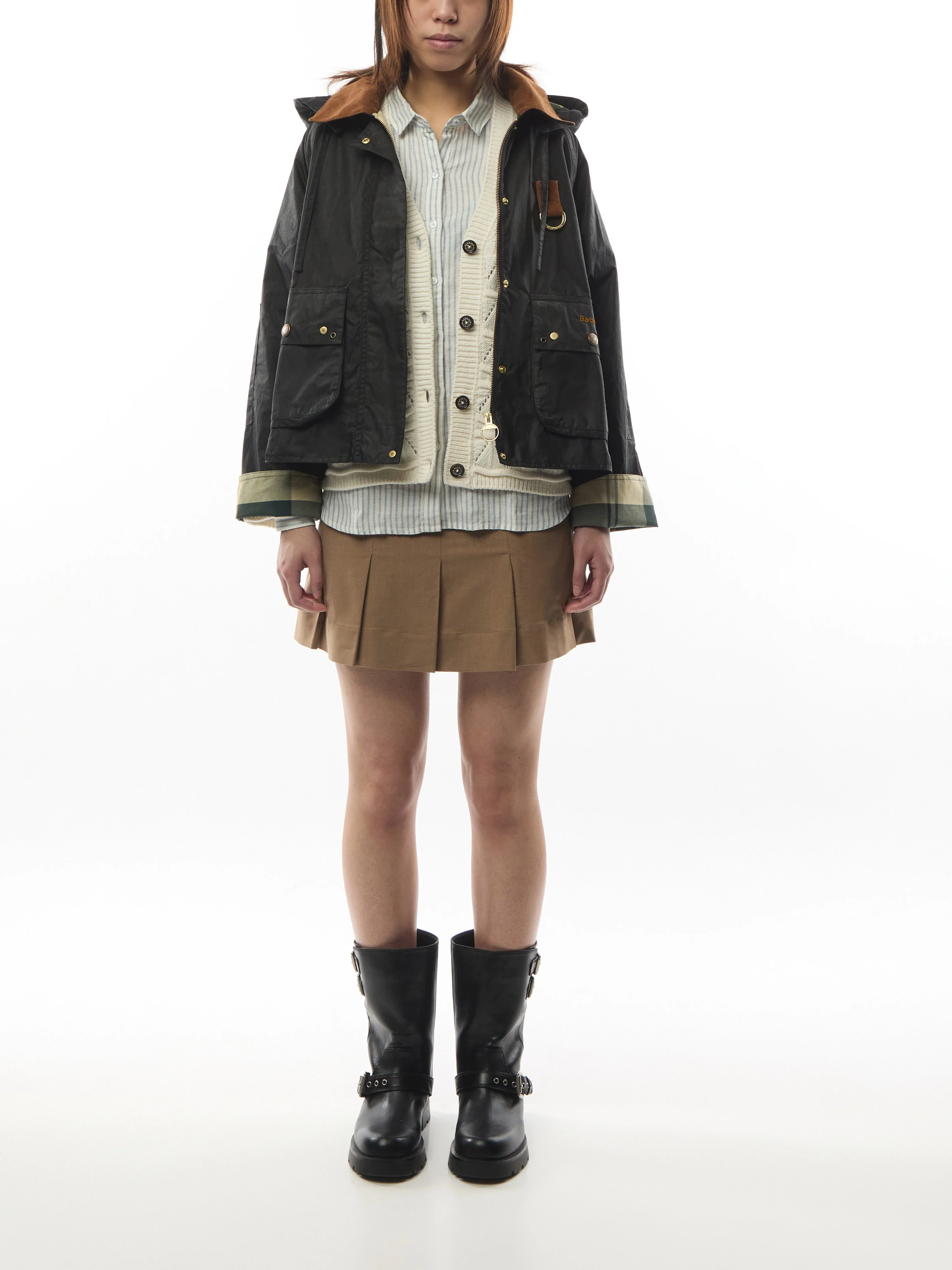 Womens Barbour Erma Wax Jacket - Image 2