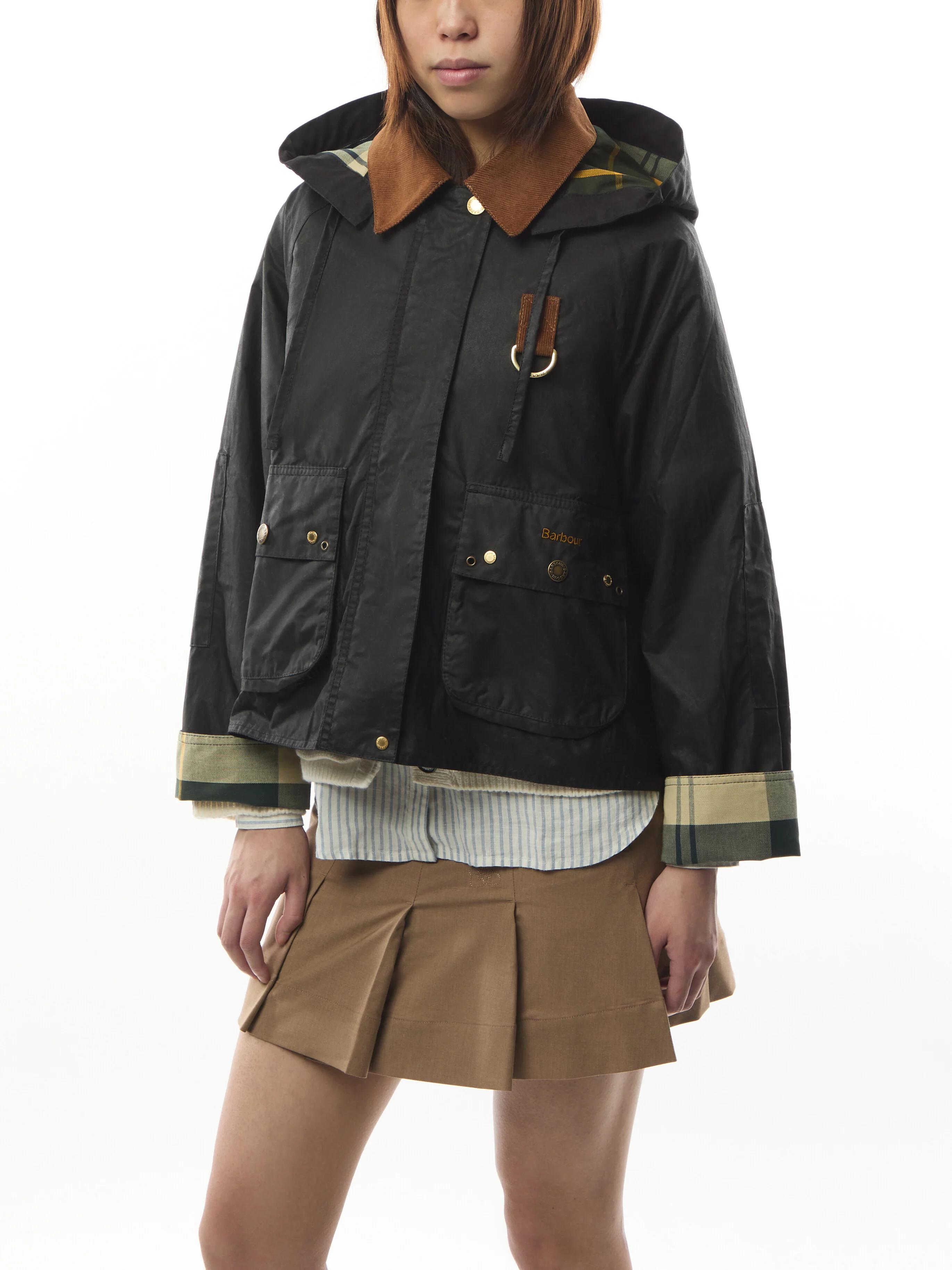 Womens Barbour Erma Wax Jacket - Image 4