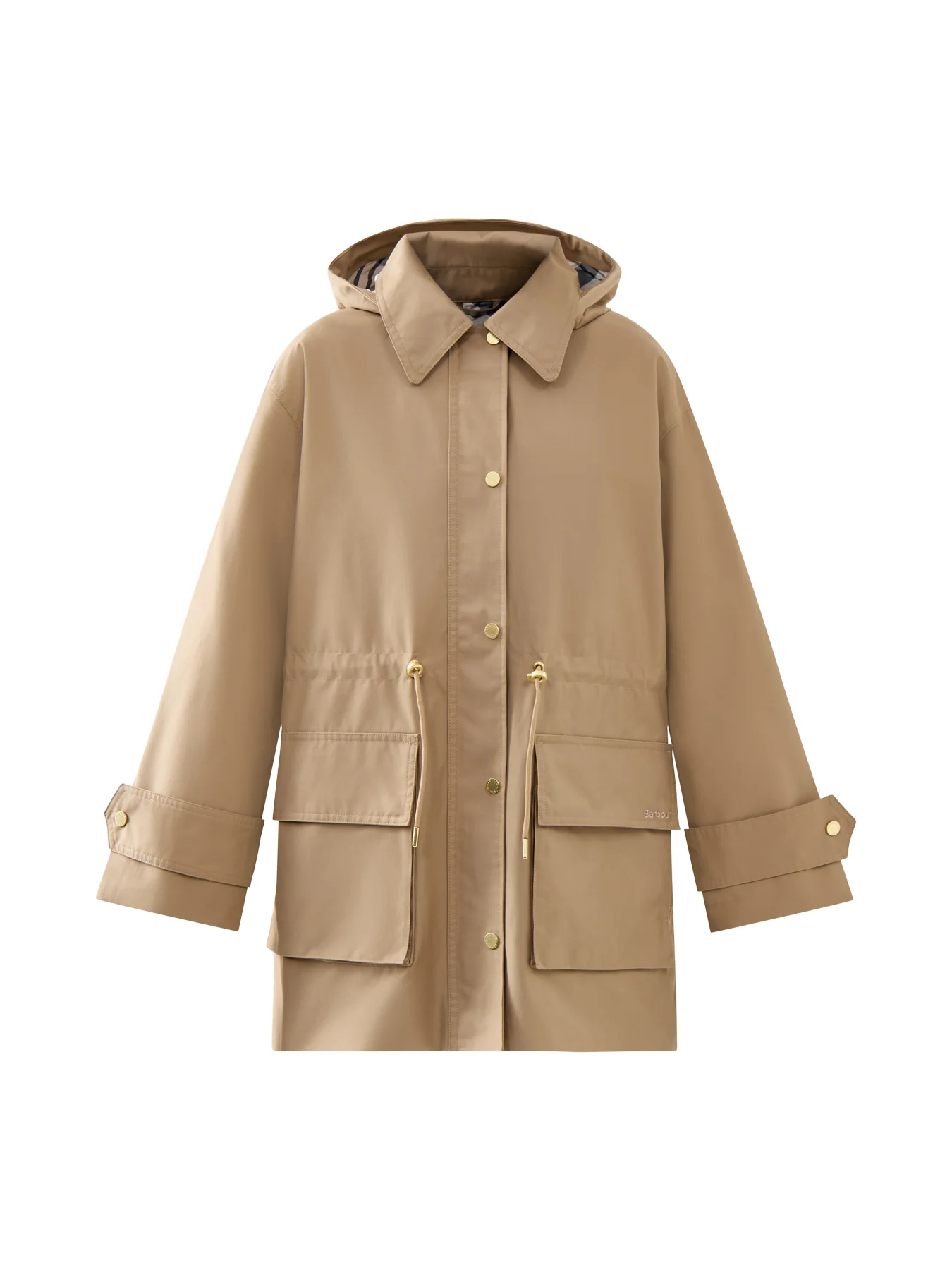 Womens Barbour Fallyn Showerproof Jacket Beige