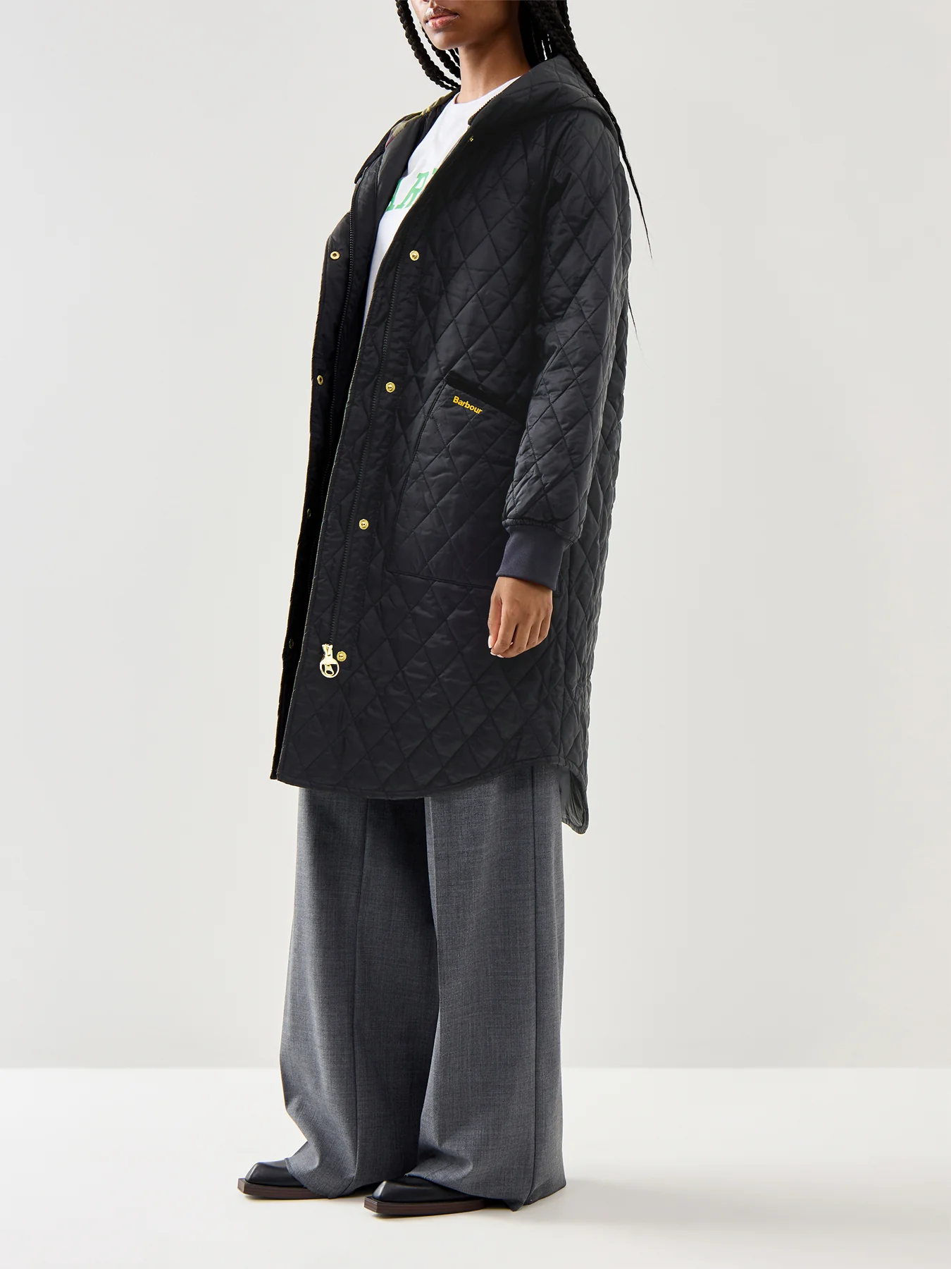 Womens Barbour Hilary Quilted Jacket - Image 4