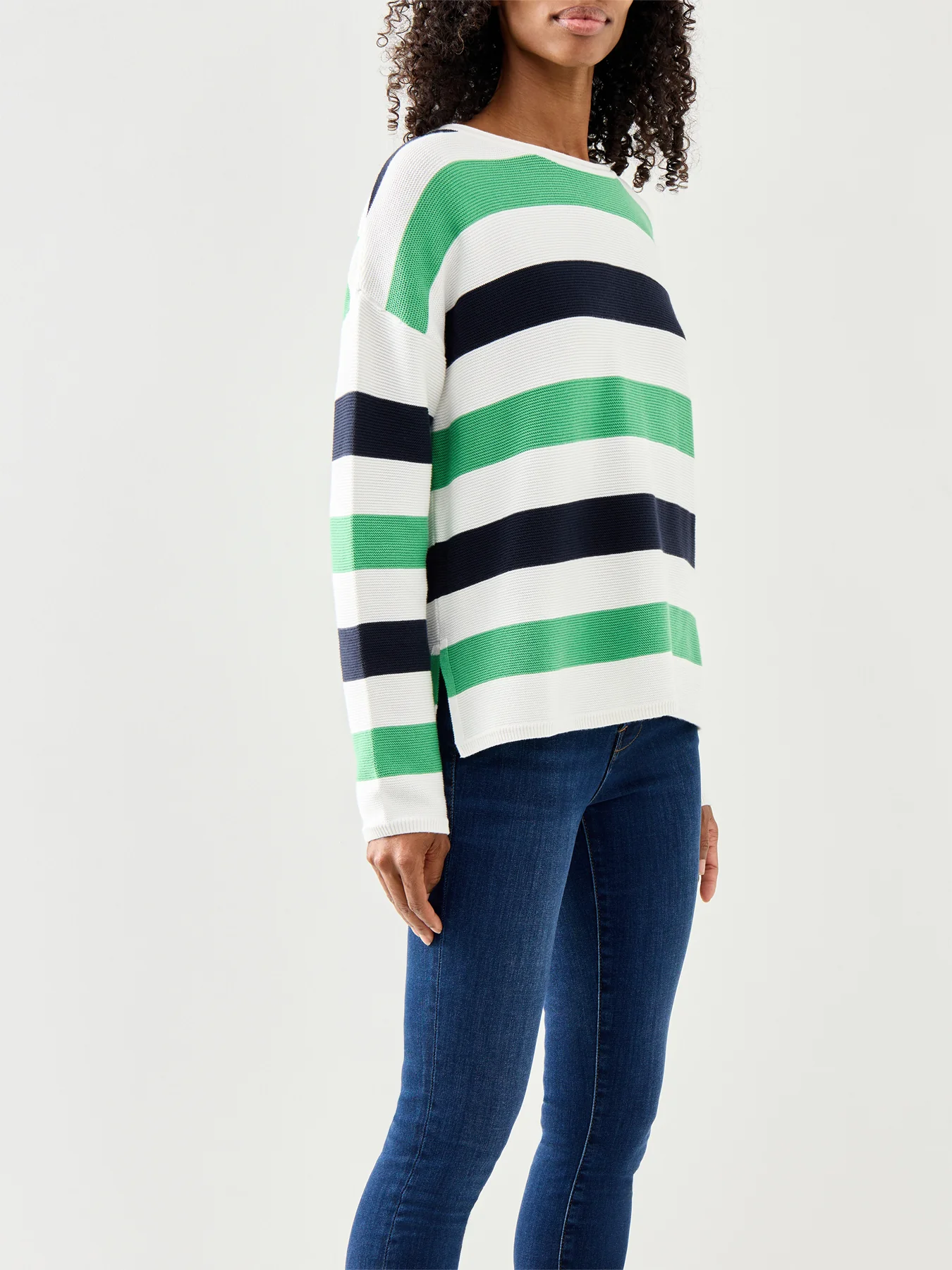 Barbour Marine Stripe Knitted Jumper - Image 4