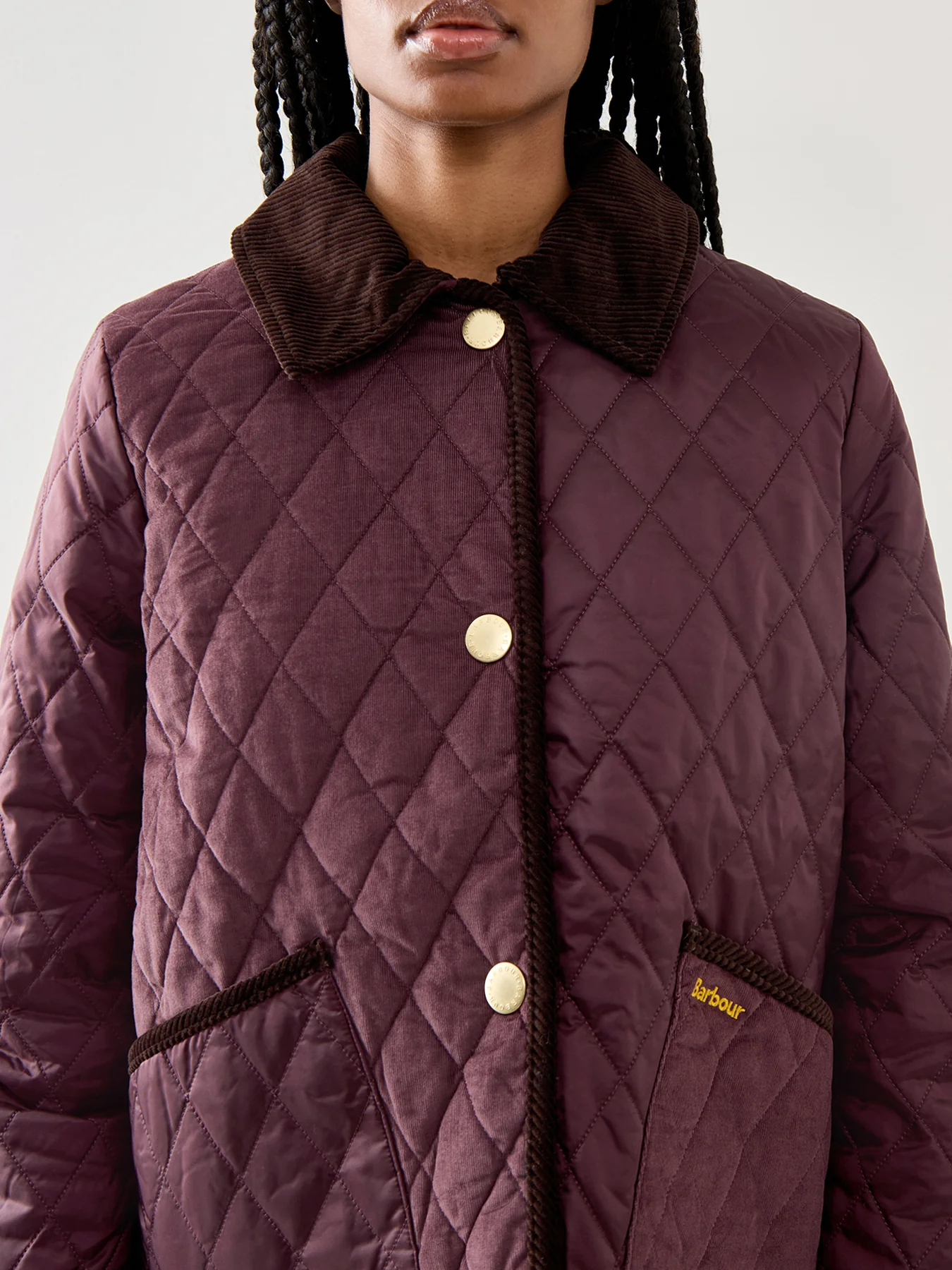 Womens Barbour Marla Quilted Jacket - Image 3