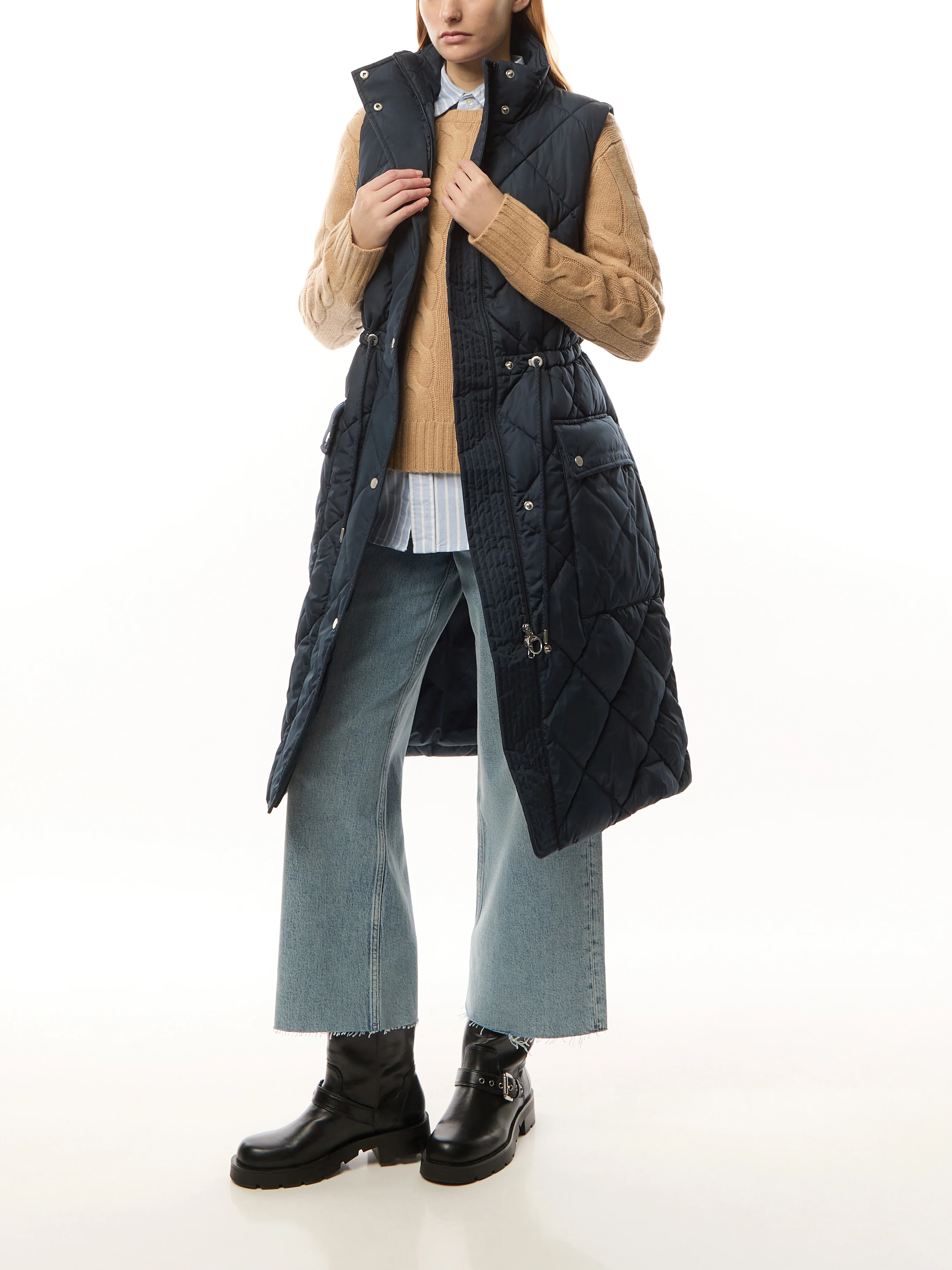 Womens Barbour Rita Puffer Gilet - Image 2