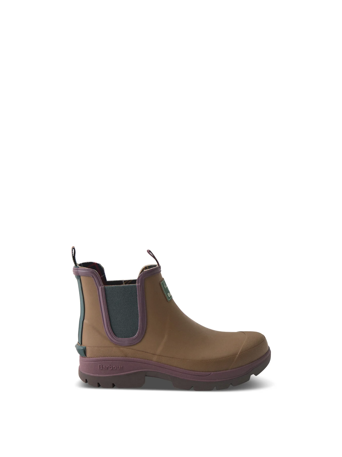 Paul Smith Loves Barbour Chelsea Wellington Boots Tan