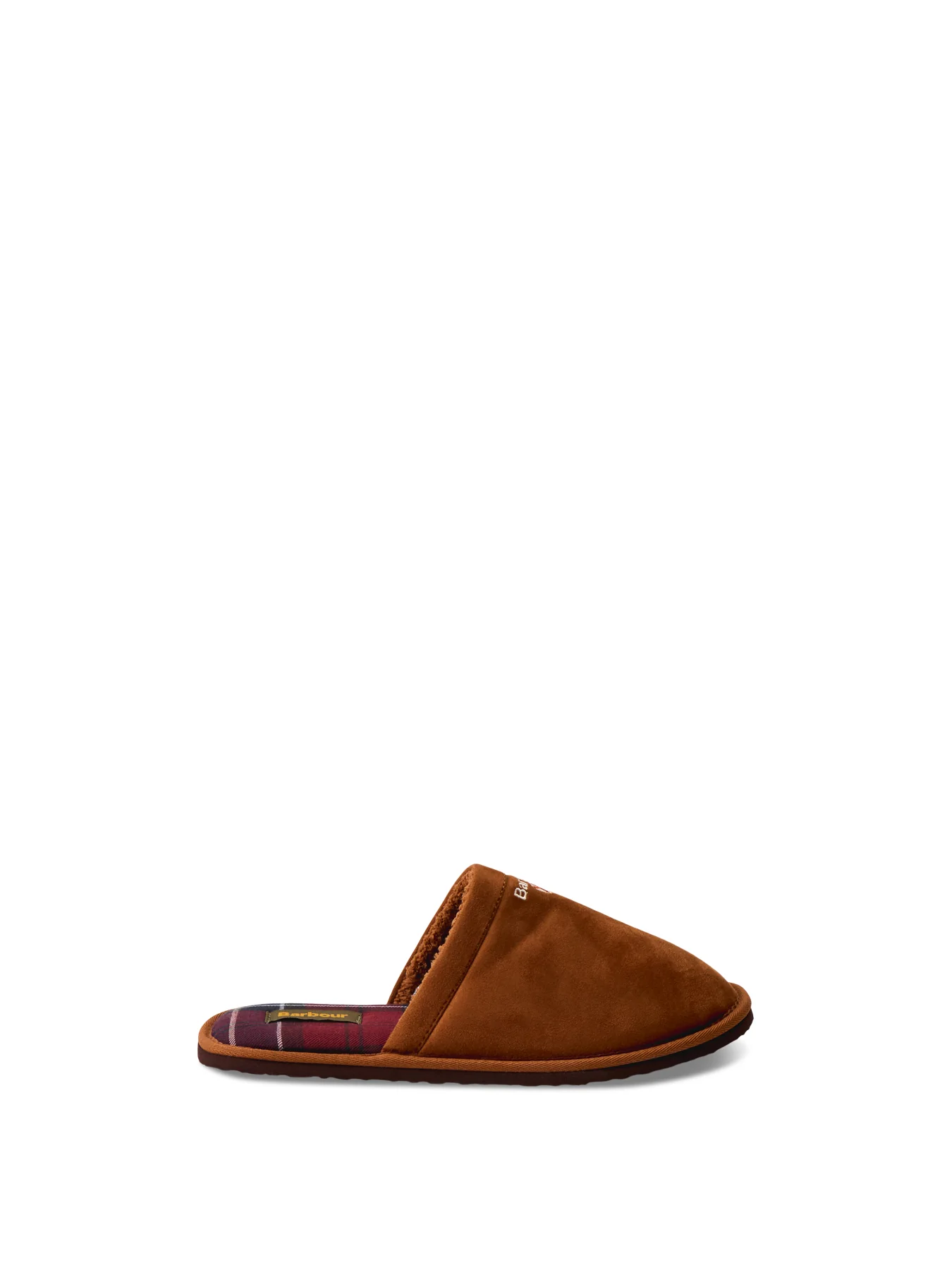 Everitt Mule Slippers Beige Plaid