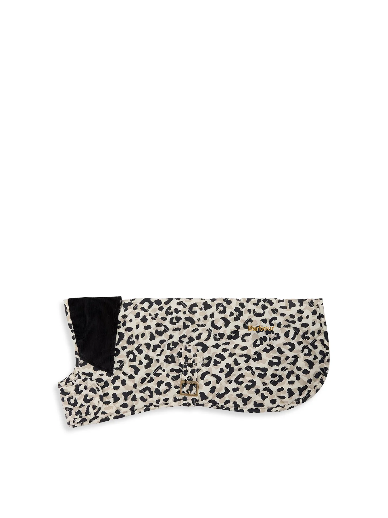 Barbour Harley Quilted Dog Coat Jasmine Leopard Small