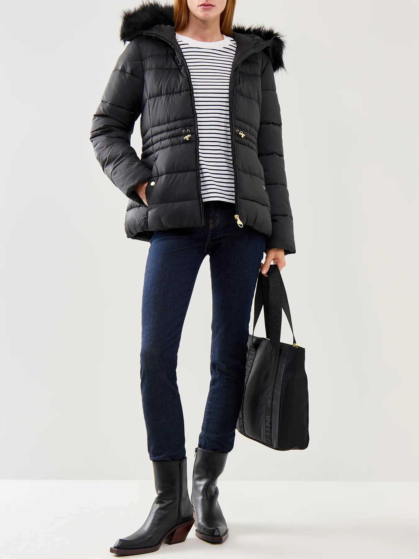 Womens Cher Puffer Jacket - Image 2