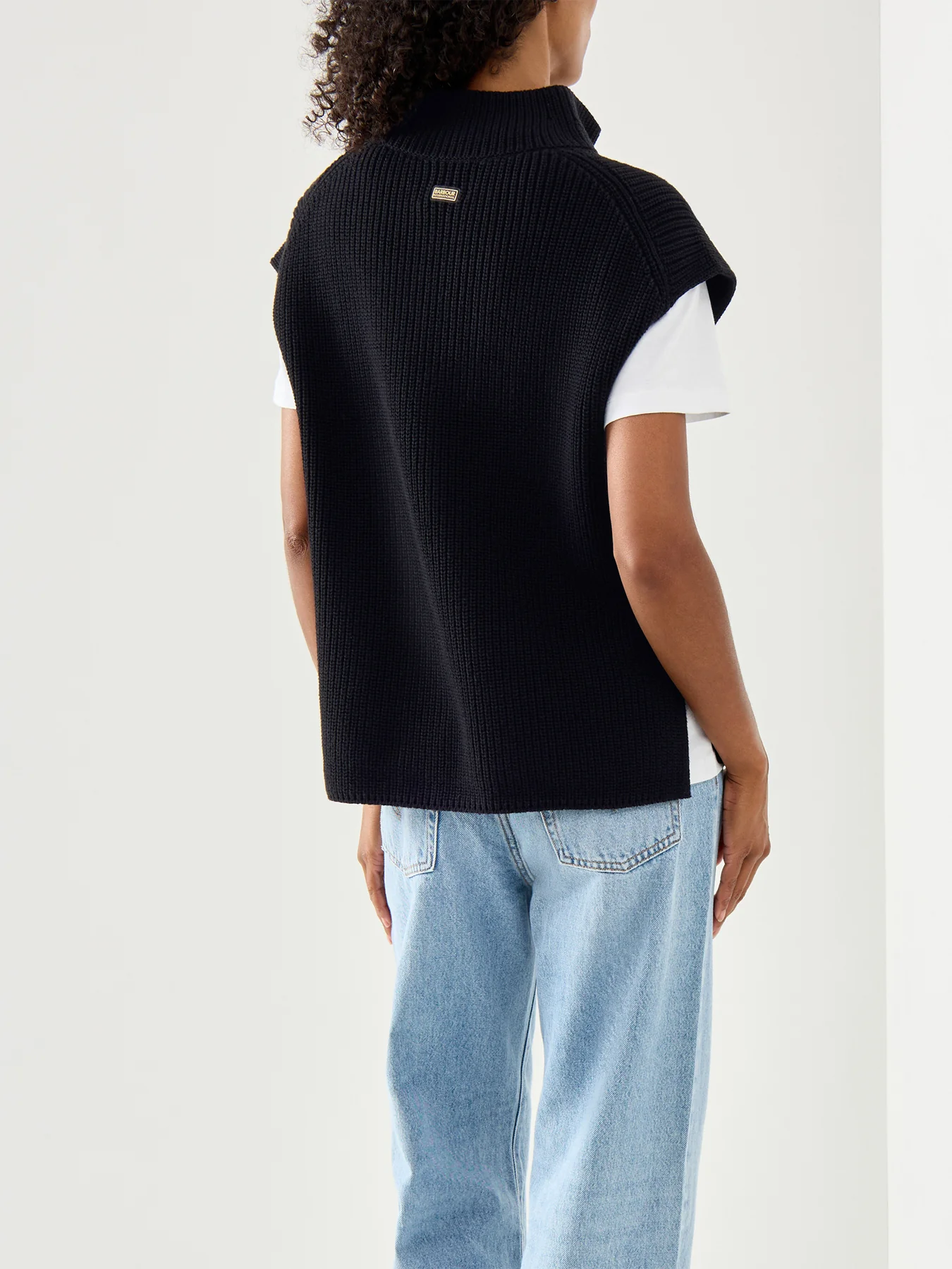 Barbour International Clara Sleeveless Knitted Jumper - Image 5
