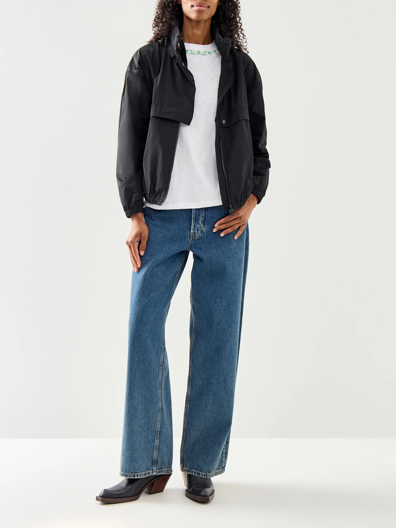 Womens Barbour International Lolita Showerproof Jacket - Image 2