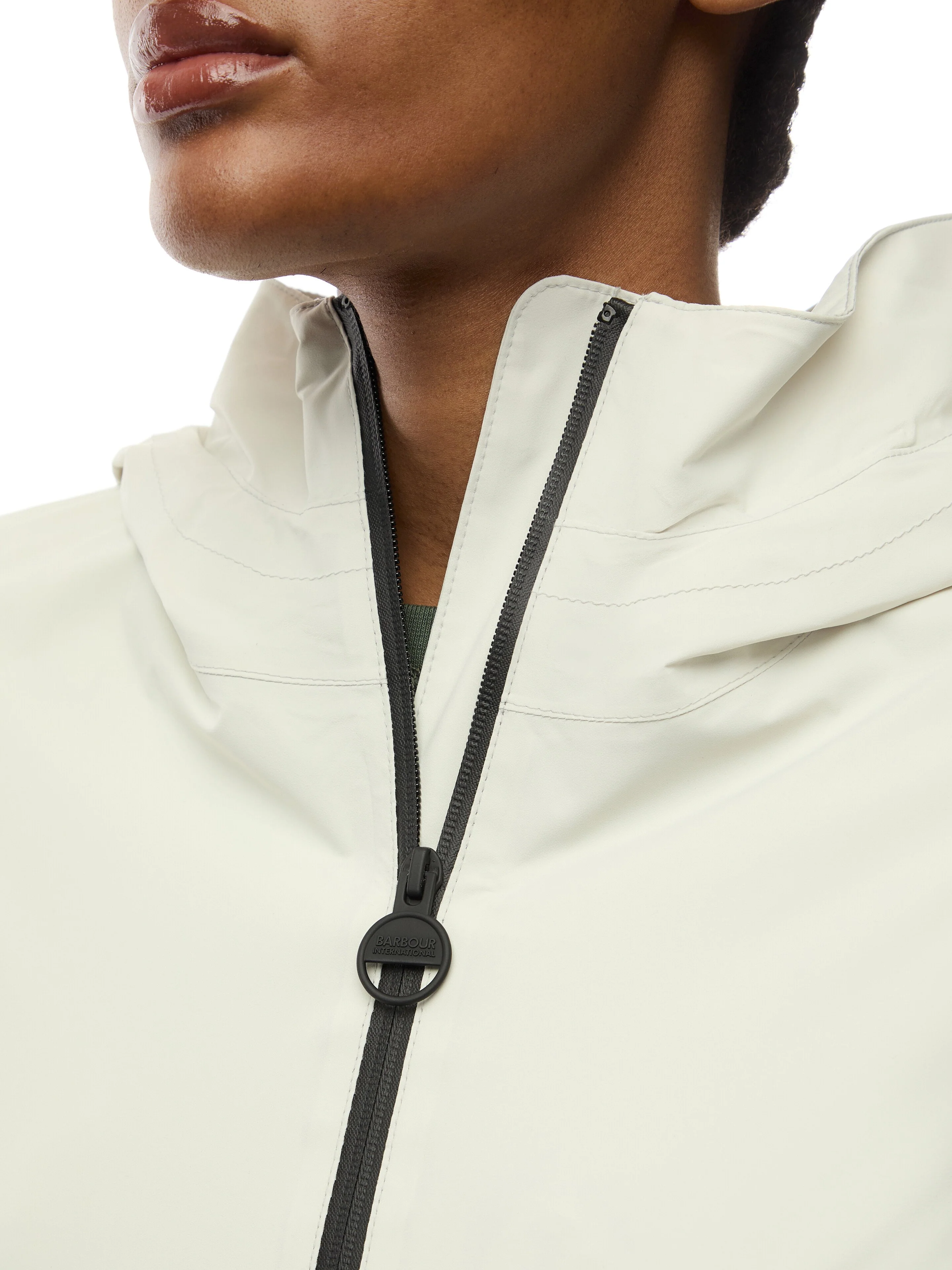 Womens B.Intl Longline Kyra Waterproof Jacket - Image 3