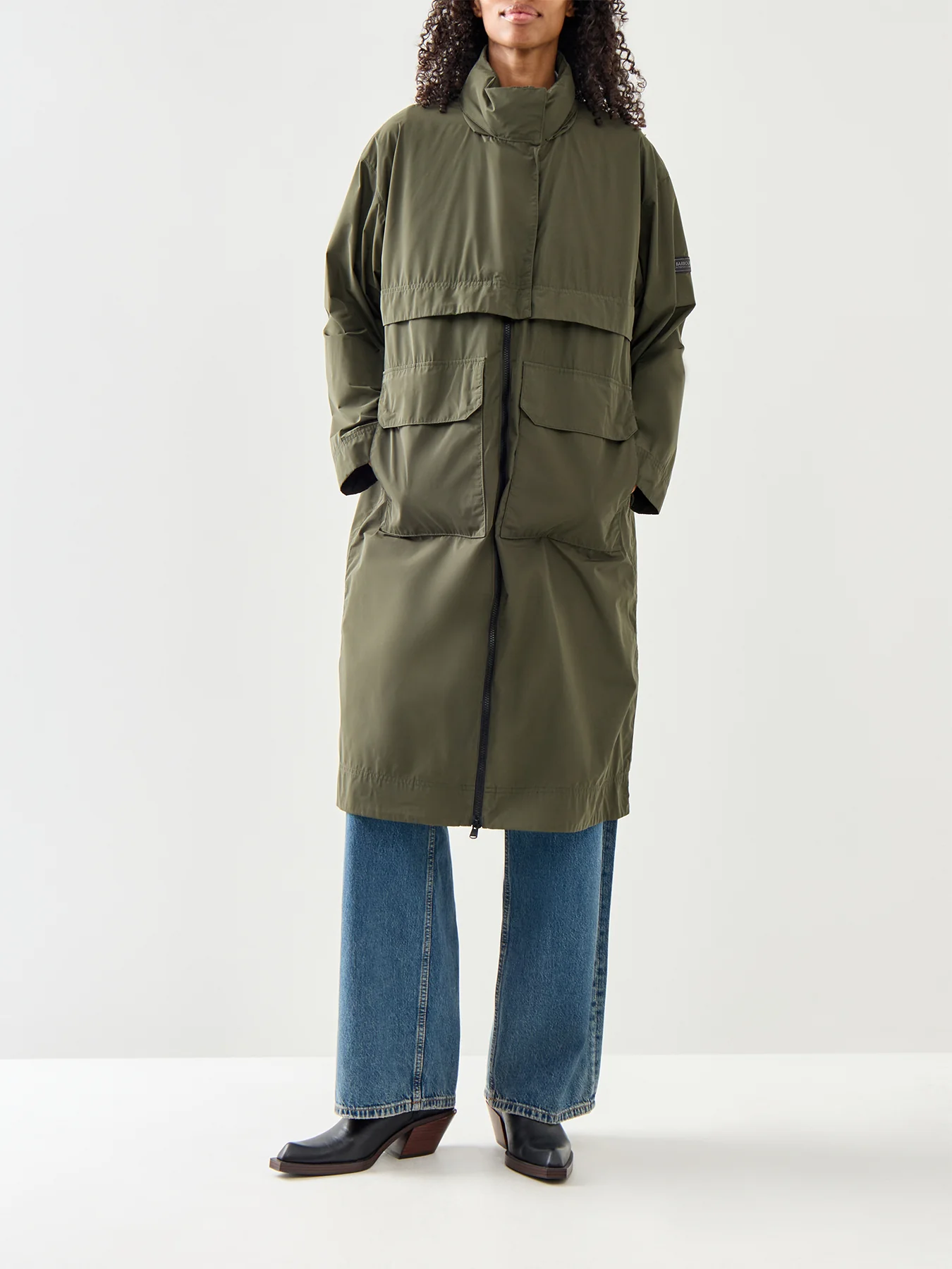 Womens Barbour International Roxanna Showerproof Jacket - Image 4