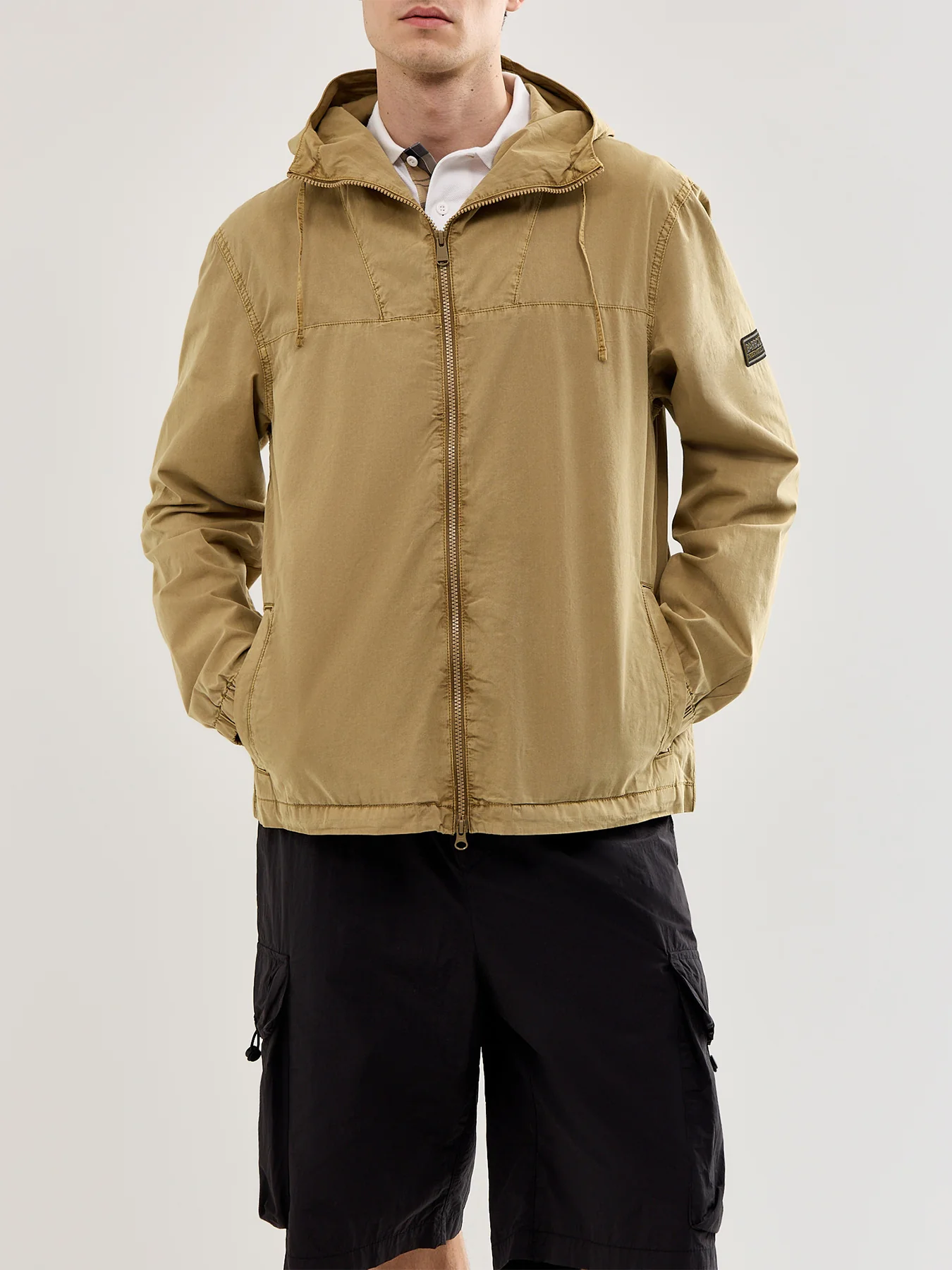 Mens Buckley Garment Dyed Overshirt - Image 4