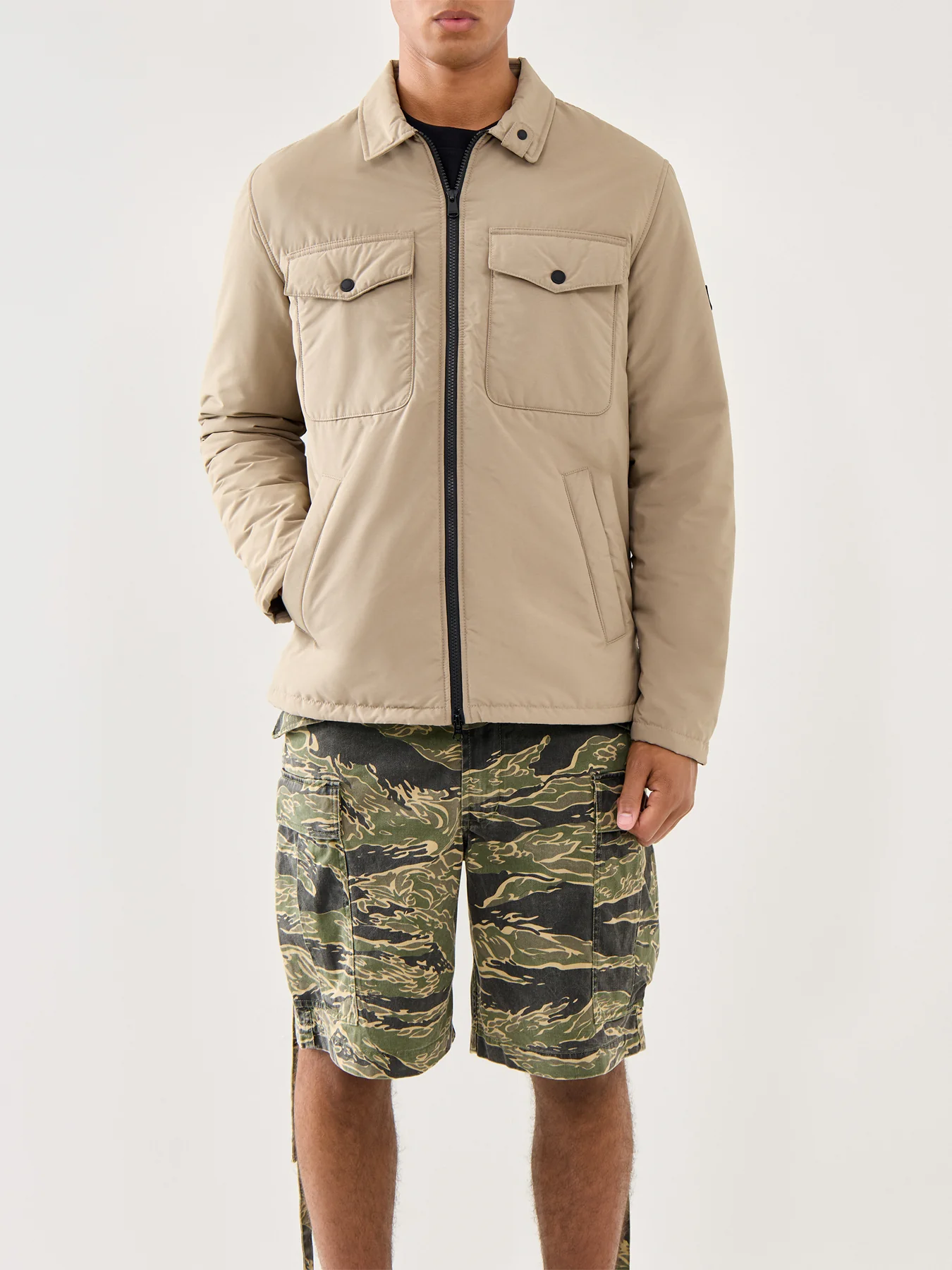 Mens Distill Quilted Jacket - Image 4