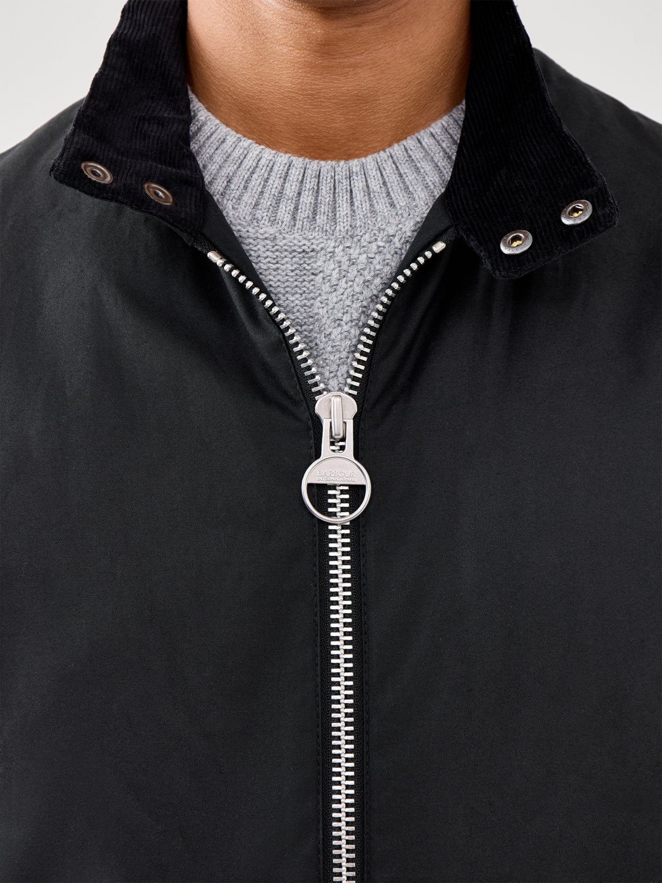 Mens Lutlaw Harrington Wax Jacket - Image 3