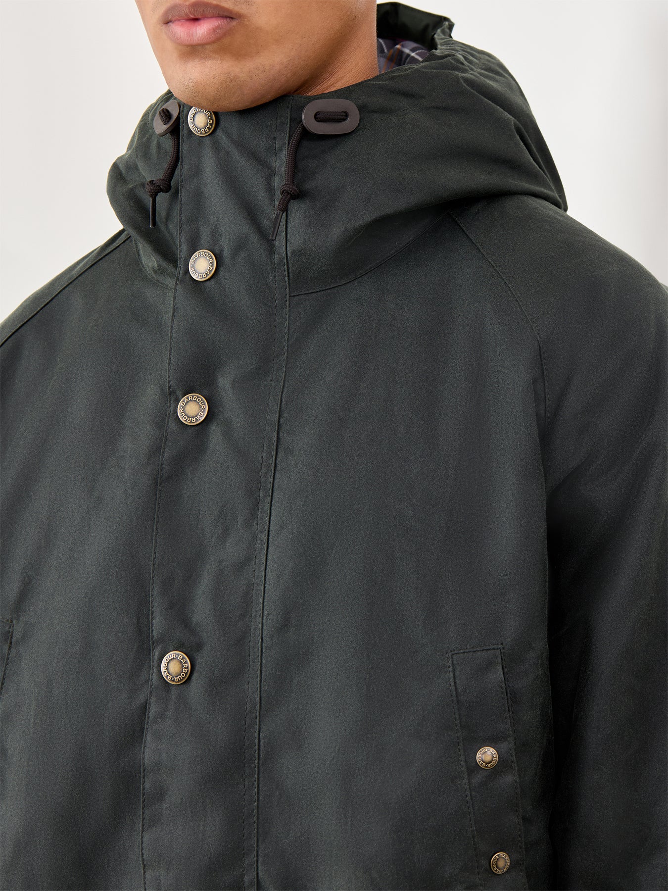 Mens Reel Wax Parka - Image 3
