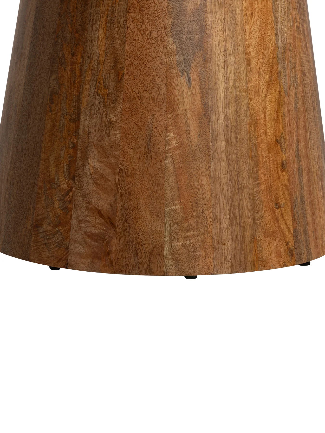 Burlington Mango Wood Circular Dining Table, Seats 4 - Image 4