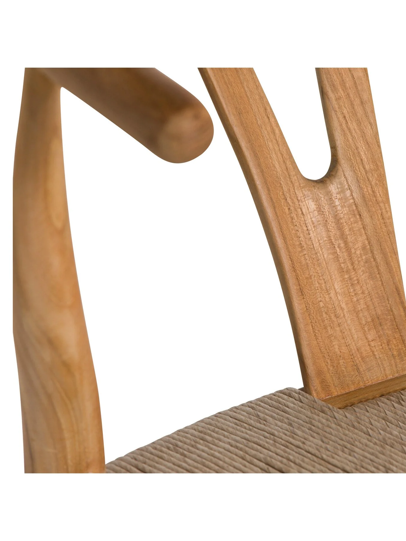 Grenada Reclaimed Teak Wood Open Back Barstool - Image 7