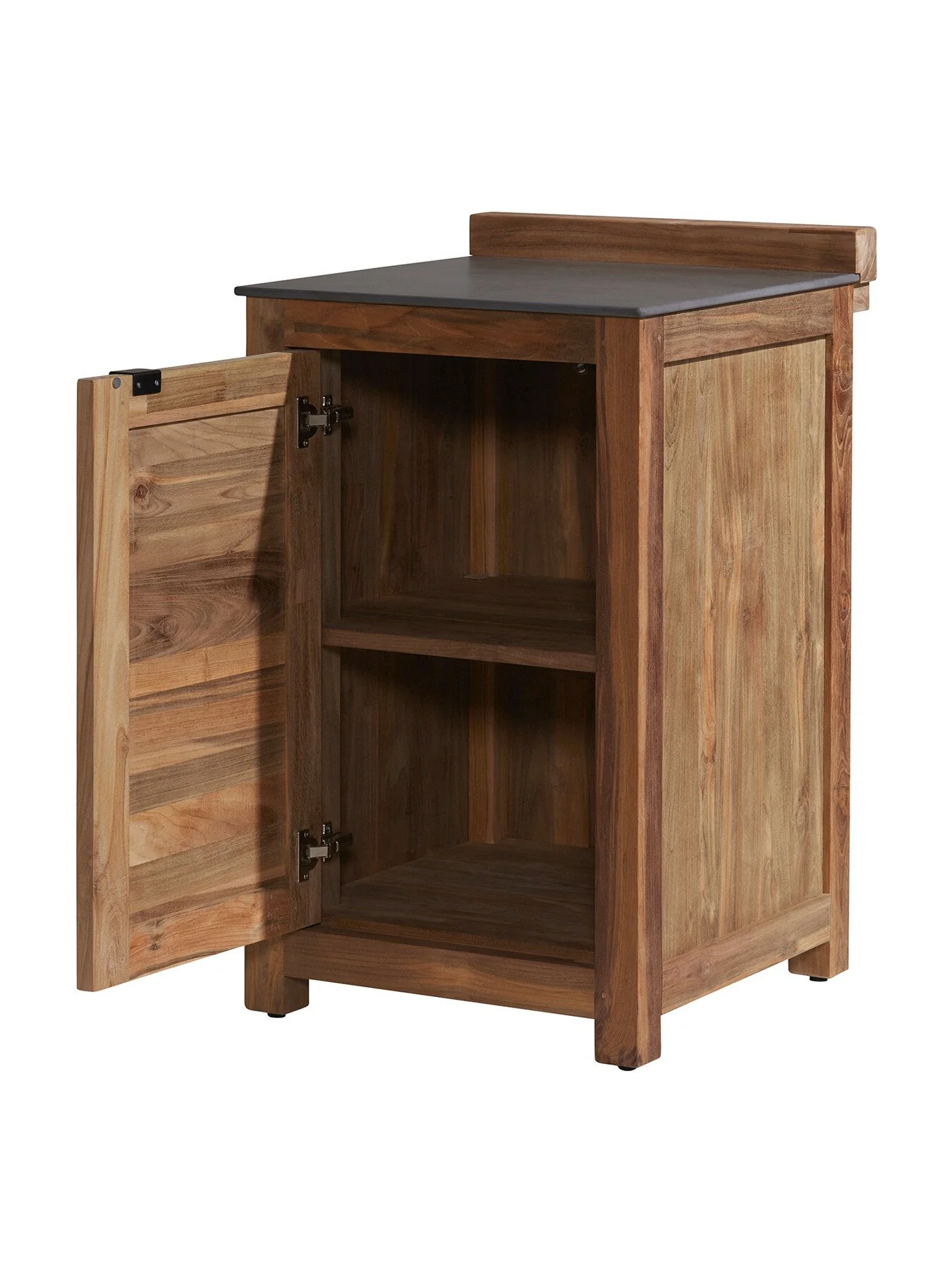 Grenada Reclaimed Teak Wood 1 Door Grill Table - Image 4