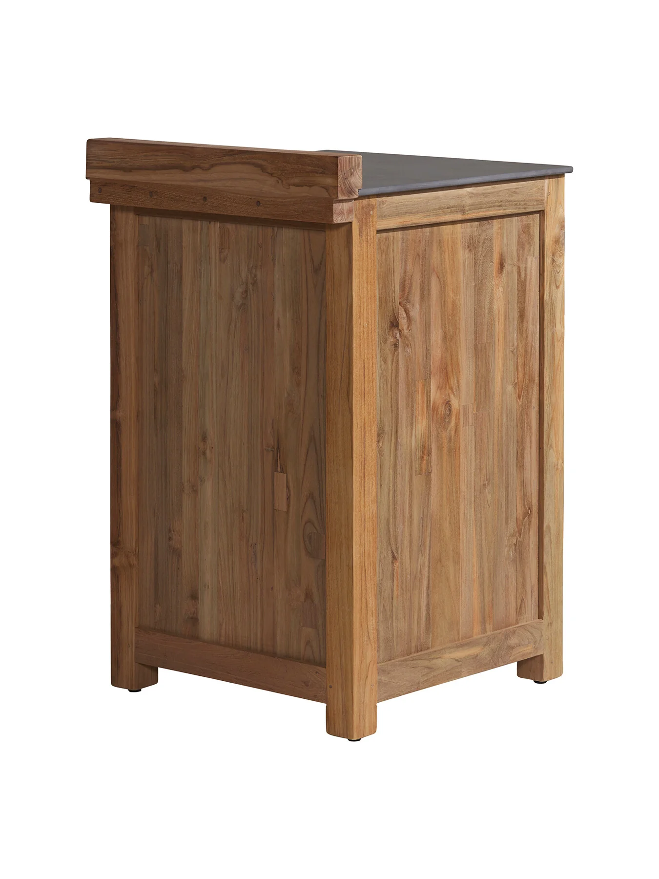 Grenada Reclaimed Teak Wood 1 Door Grill Table - Image 5