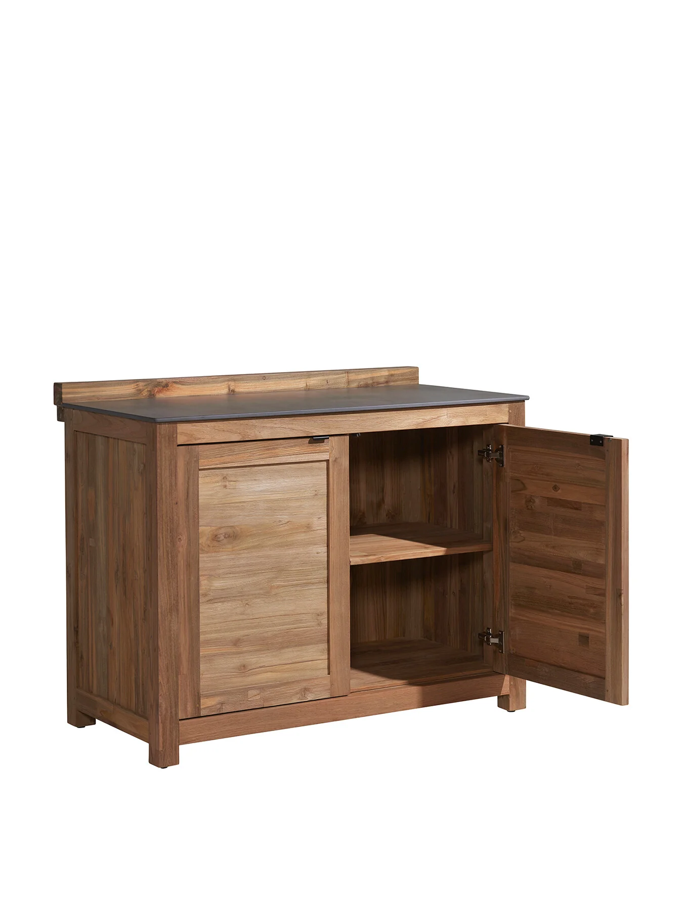 Grenada Reclaimed Teak Wood 2 Door Cabinet - Image 4