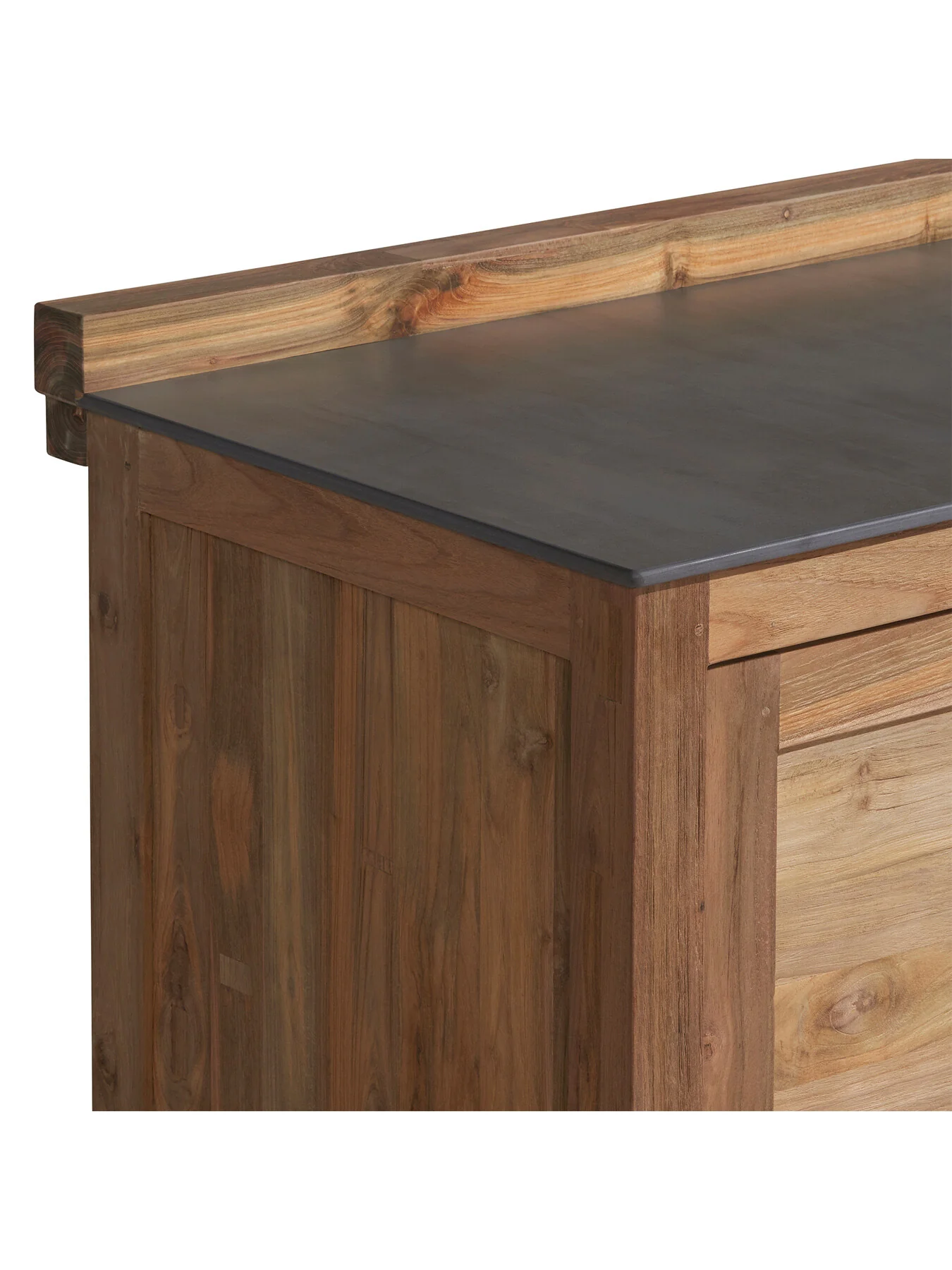 Grenada Reclaimed Teak Wood 2 Door Cabinet - Image 5