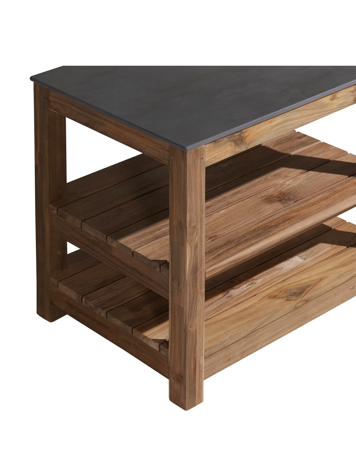 Grenada Reclaimed Teak Wood Grill Table - Image 3