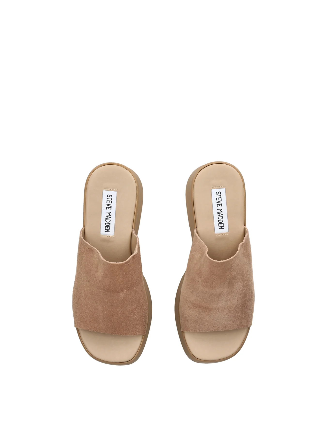 Slinky Platform Sandals Beige - Image 2