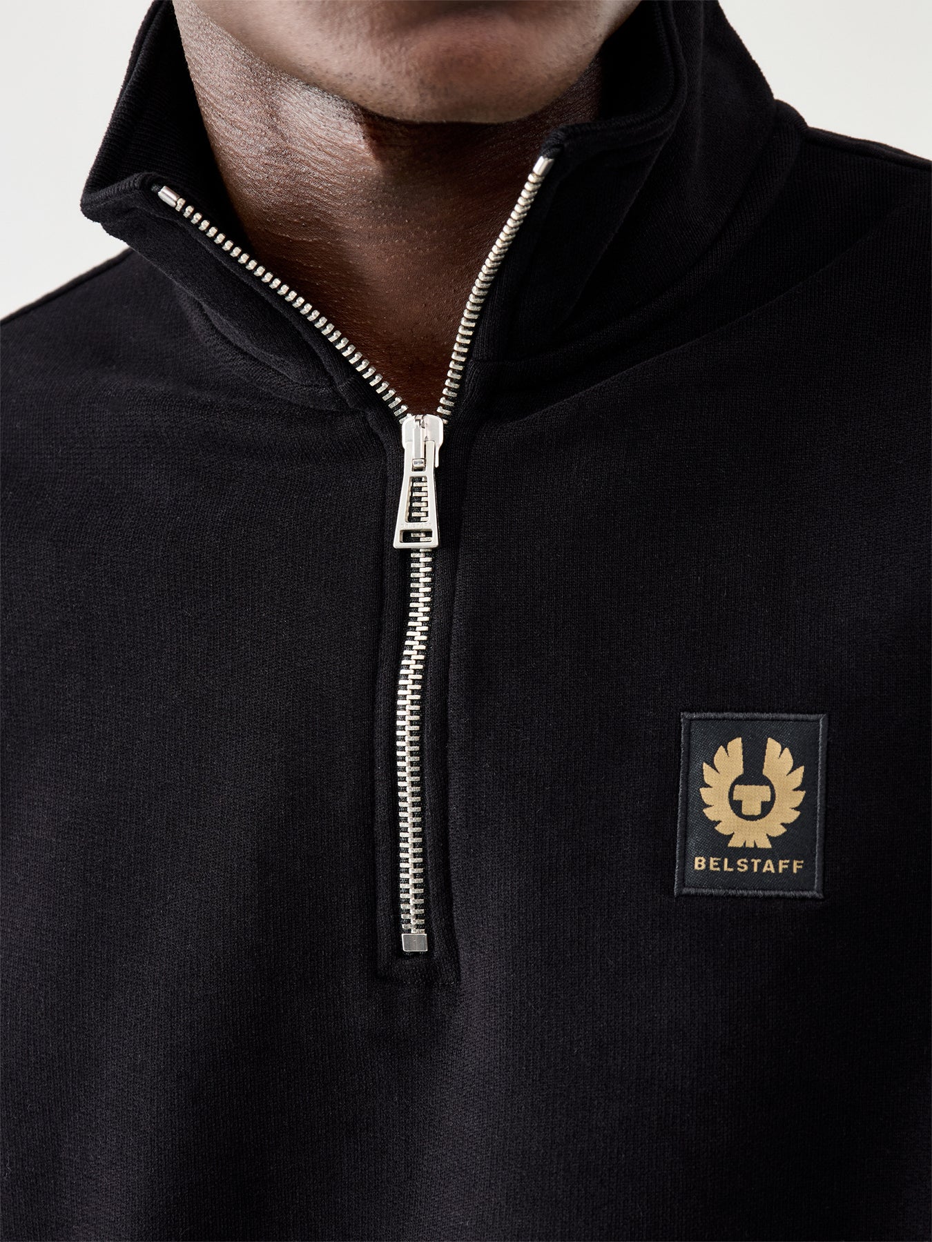Belstaff 1/4 Zip Sweatshirt - Image 3
