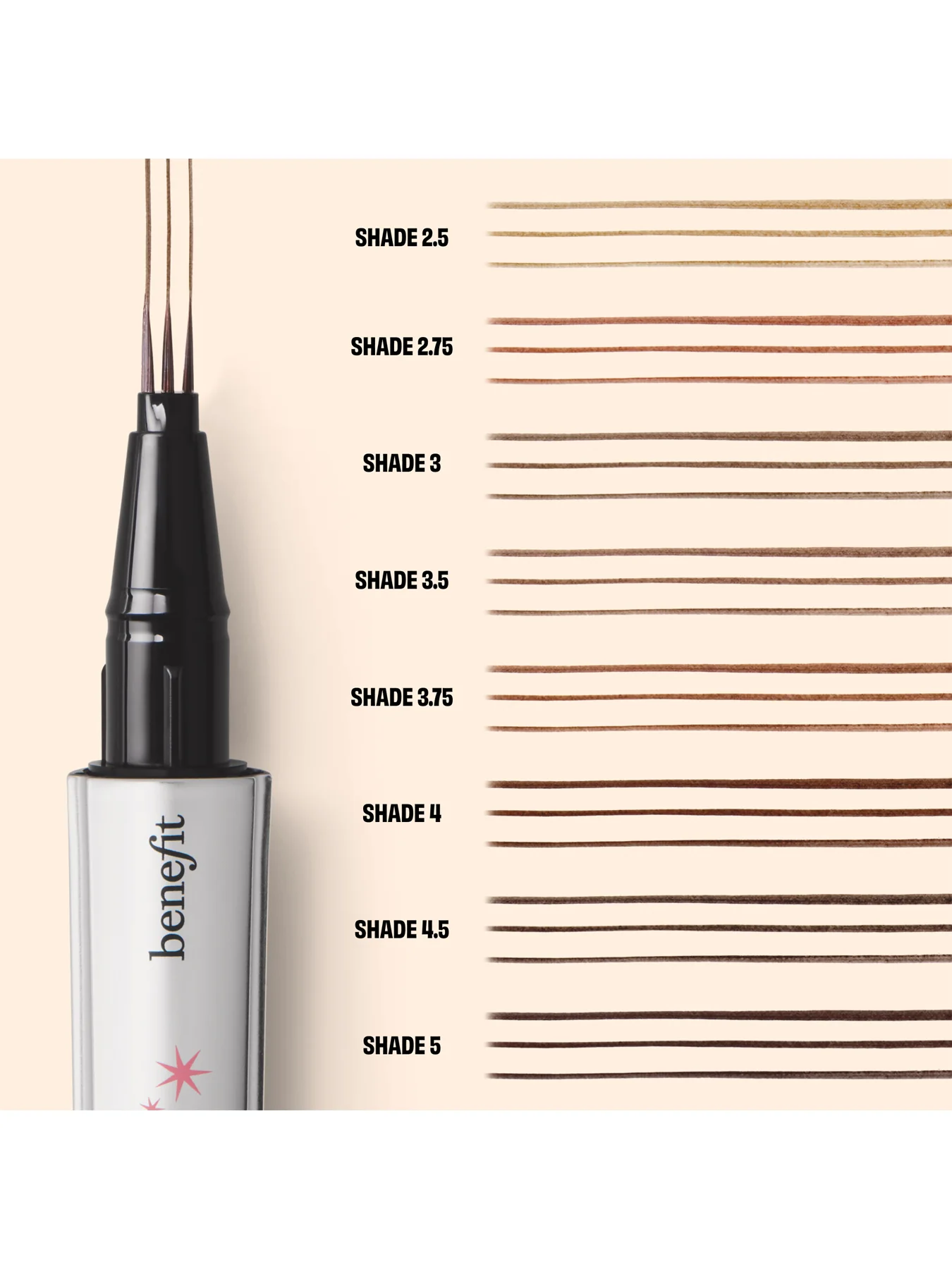 Mighty Fine Brow Pen 0.5ml - Image 2