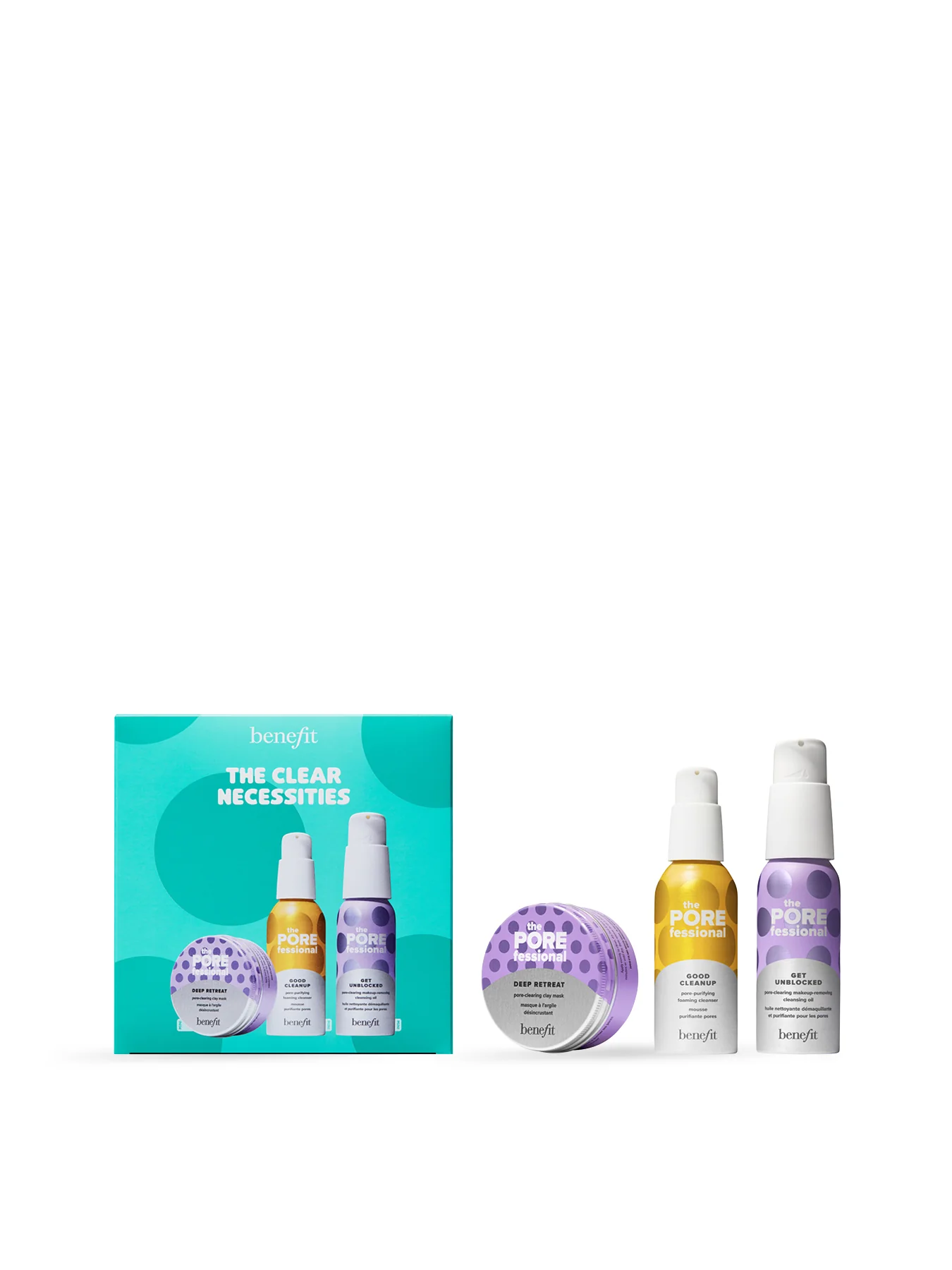 Pore Care Trial Set for Clear and Refined Skin