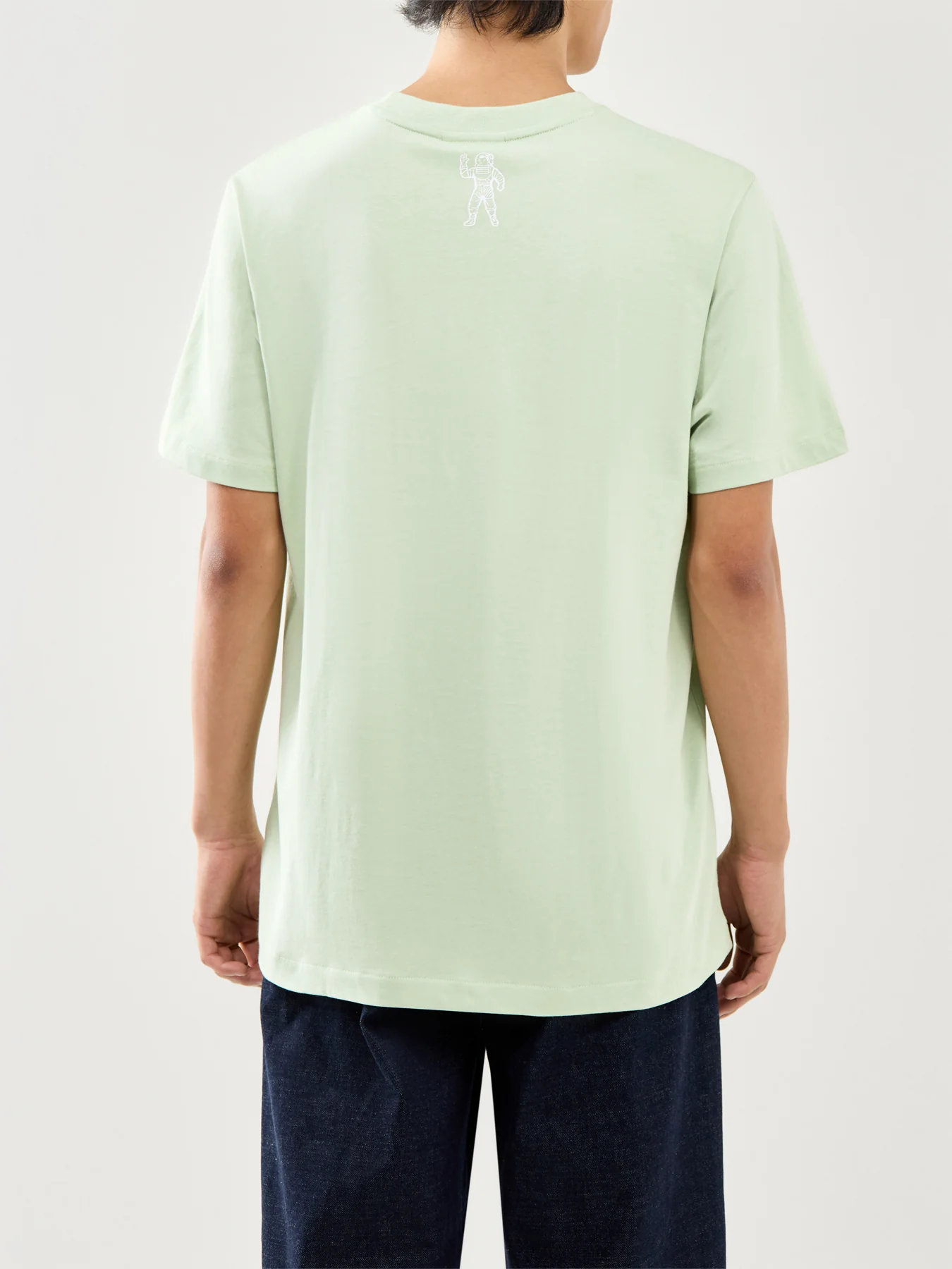 Pistachio Cotton Small Arch Logo T-Shirt - Image 5