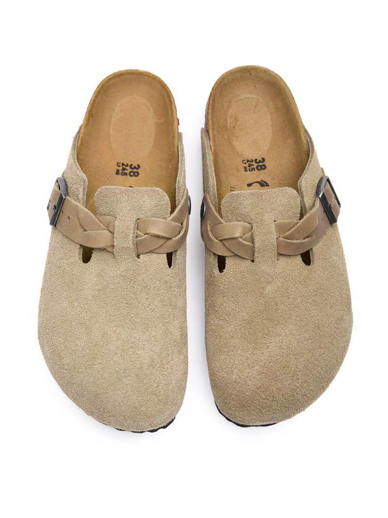 Boston Braid Sandals Taupe - Image 2